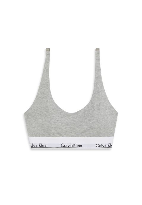 Calvin Klein Sport-BHs Lightly Lined Bralette LV00QF8503 damen grau