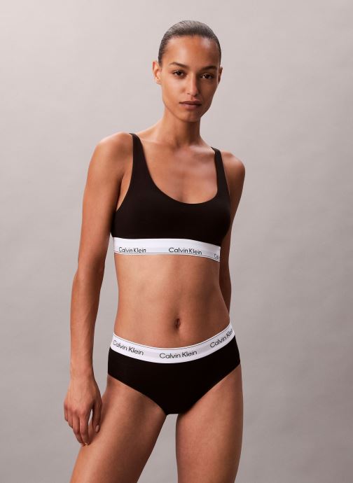 Calvin Klein Brassières de Sport Lightly Lined Bralette LV00QF8503 femme noir