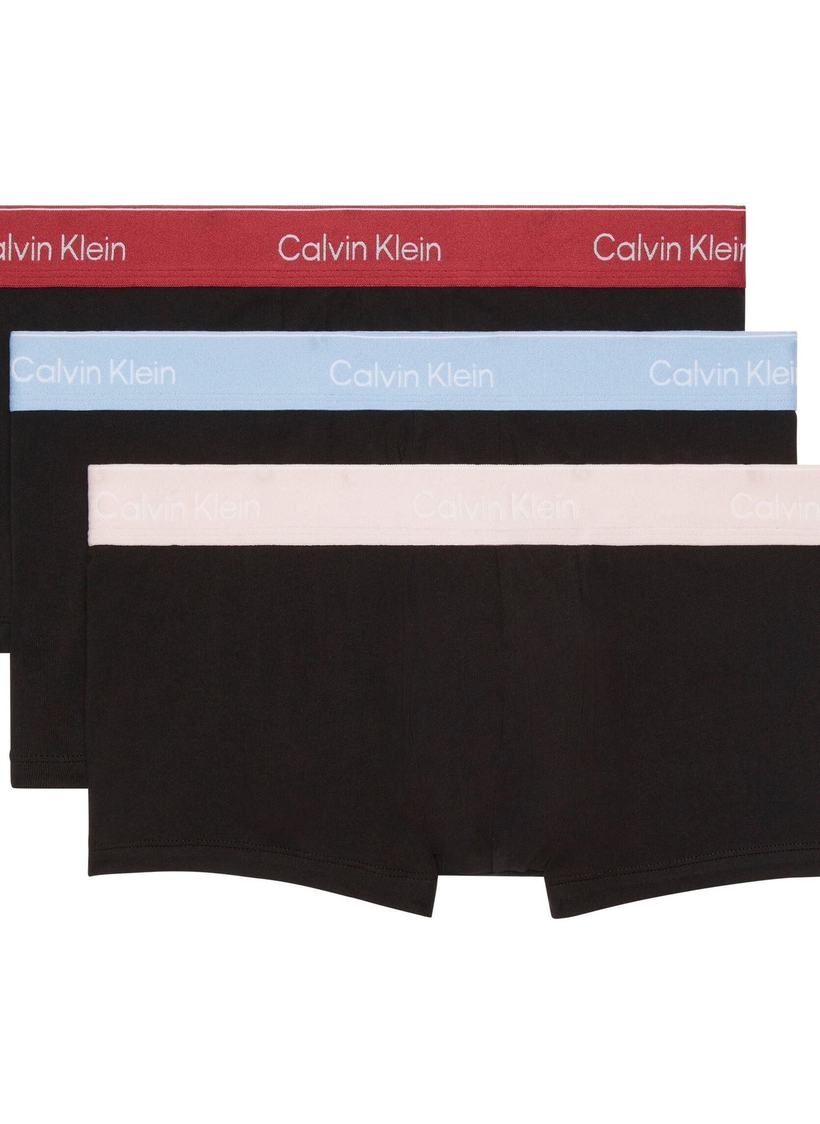 Sous-vêtements de sport Low Rise Trunk 3Pk LV00NB4389 homme noir Calvin Klein Sous-vêtements de sport Low Rise Trunk 3Pk LV00NB4389 homme noir MULTI