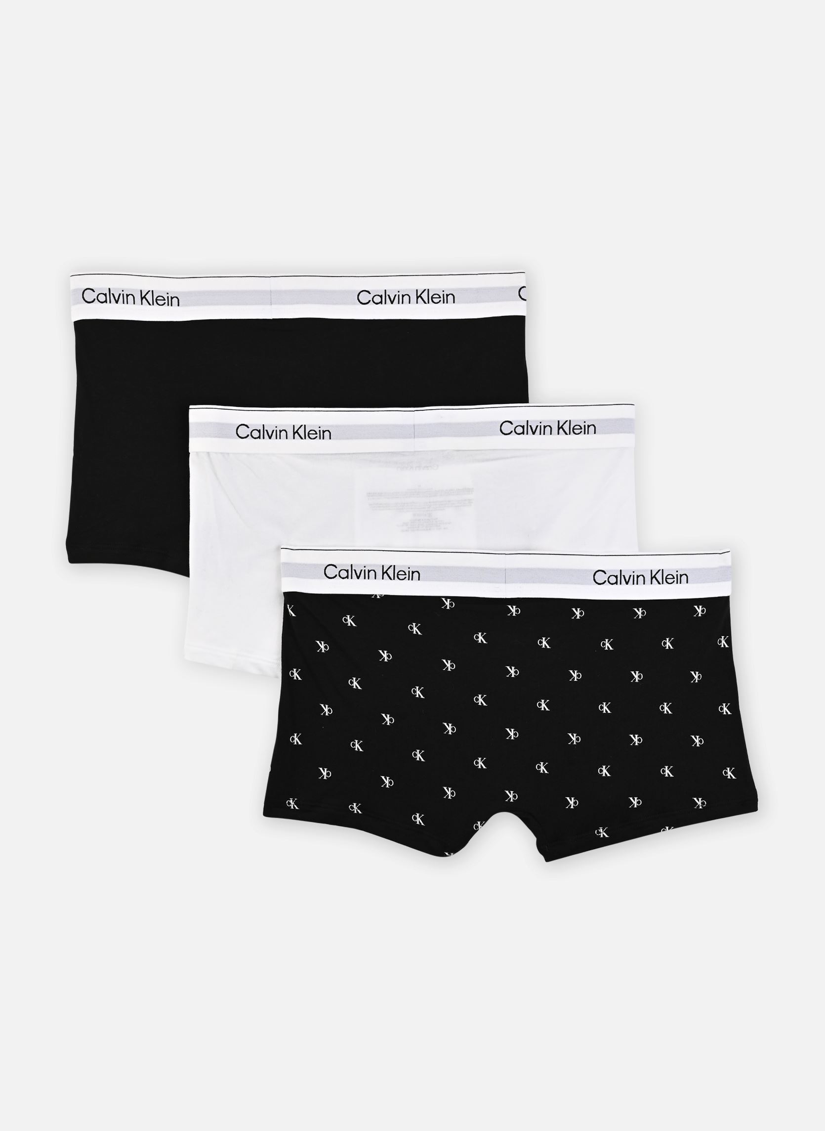 Sportunterwäsche Low Rise Trunk 3Pk LV00NB4389 herren schwarz Calvin Klein Sportunterwäsche Low Rise Trunk 3Pk LV00NB4389 herren schwarz BLACK/DIAMOND LOGO BLACK/CLASS