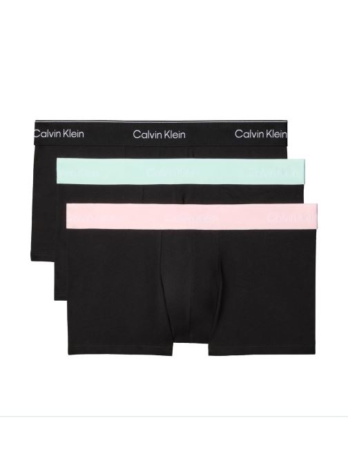 Calvin Klein Sportunterwäsche Low Rise Trunk 3Pk LV00NB4389 herren schwarz