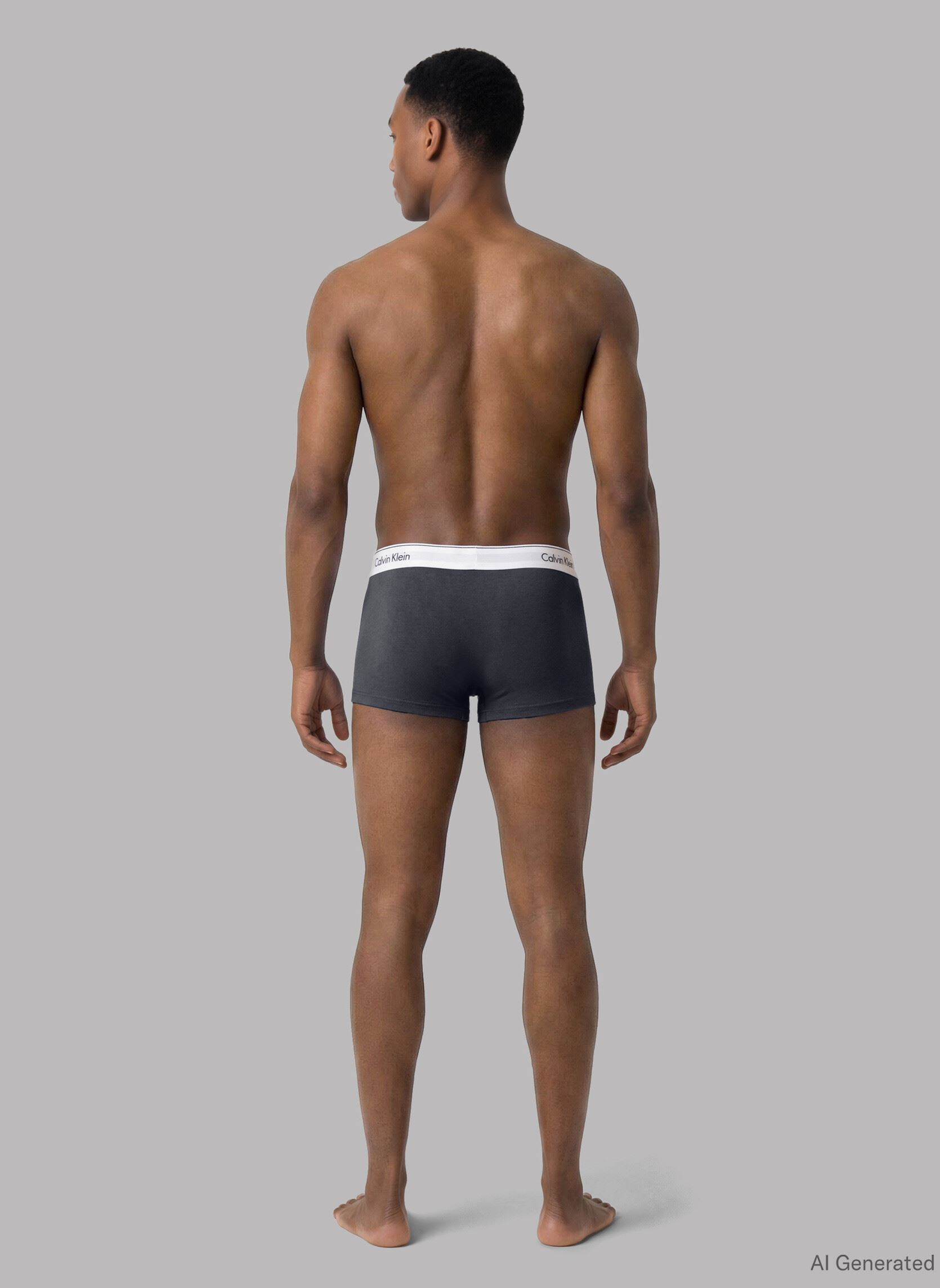 Sportondergoed Low Rise Trunk 3Pk LV00NB4389 heren meerkleurig Calvin Klein Sportondergoed Low Rise Trunk 3Pk LV00NB4389 heren meerkleurig WHITE/BLUE TULIP/TURBULENCE