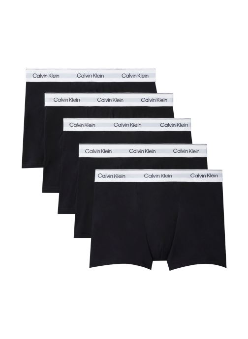 Calvin Klein Sportondergoed Relaxed Fit Trunk 5P LV00NB4437 heren zwart