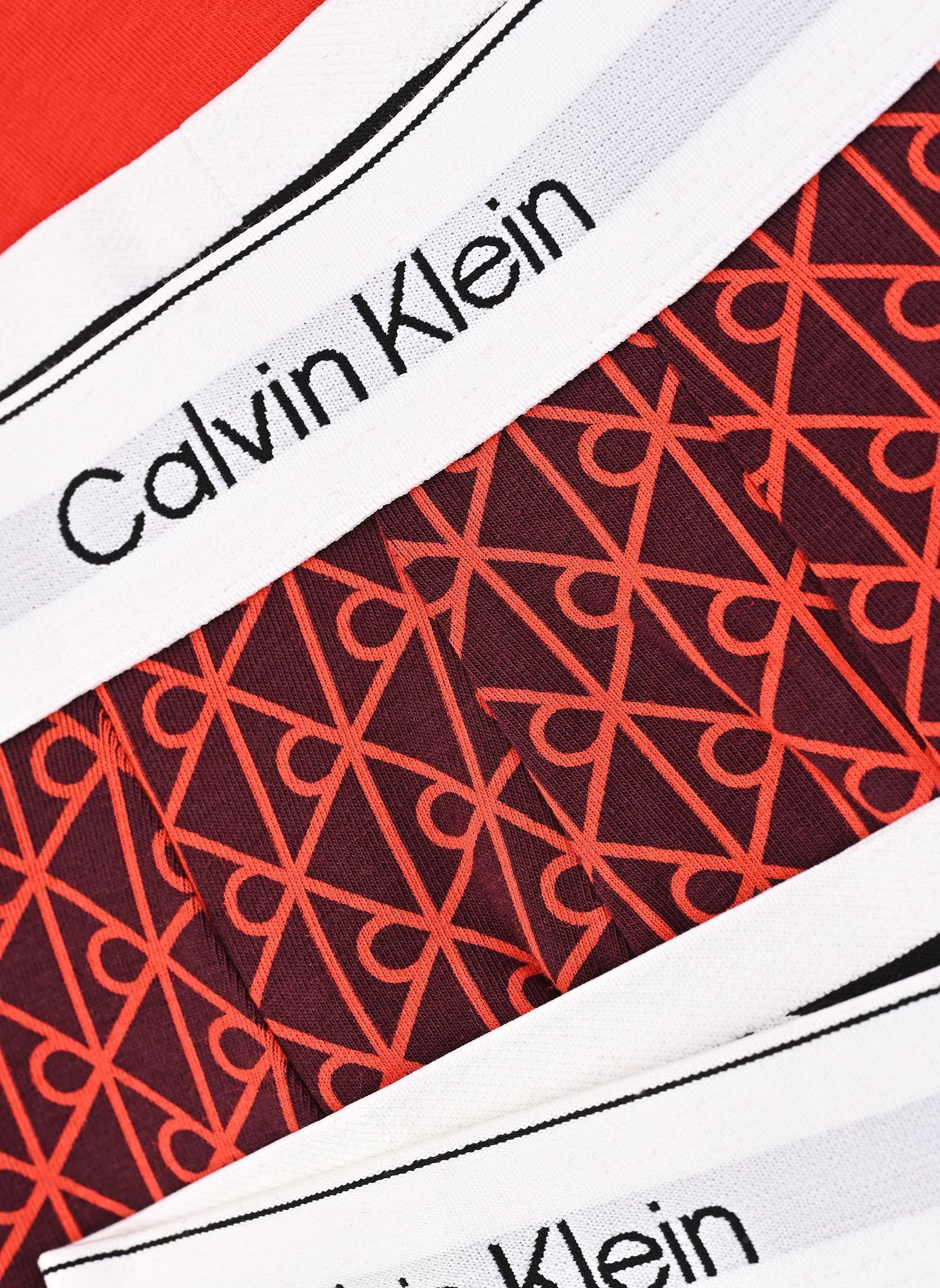 Boxershorts Low Rise Trunk 3Pk LV00NB4564 herren rot Calvin Klein Boxershorts Low Rise Trunk 3Pk LV00NB4564 herren rot RED