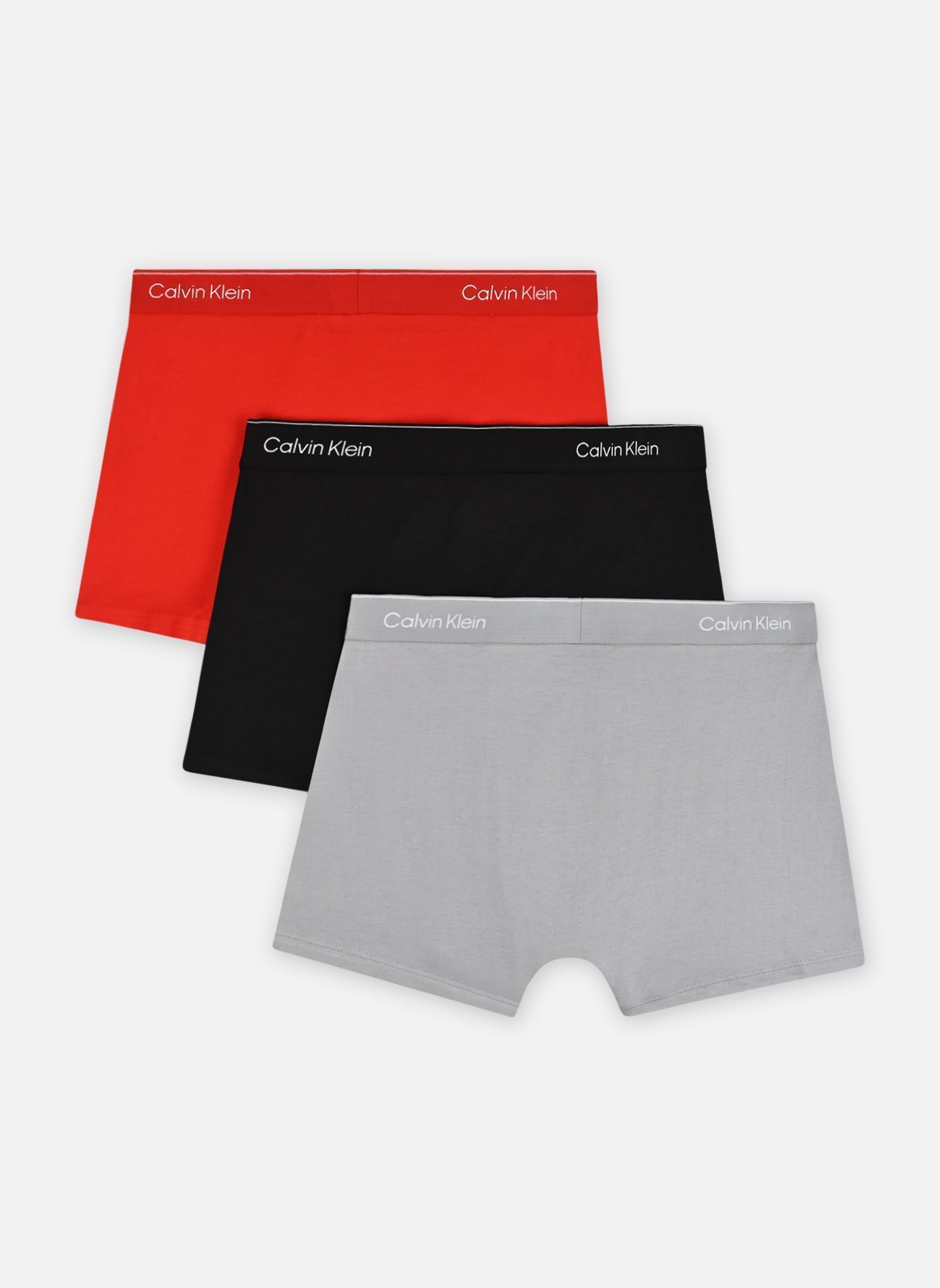 Boxershorts Relaxed Fit Trunk 3P LV00NB4566 herren rot Calvin Klein Boxershorts Relaxed Fit Trunk 3P LV00NB4566 herren rot RED