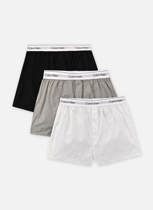 Calvin Klein Onderbroeken Boxer Slim 3Pk LV00NB4267 heren zwart