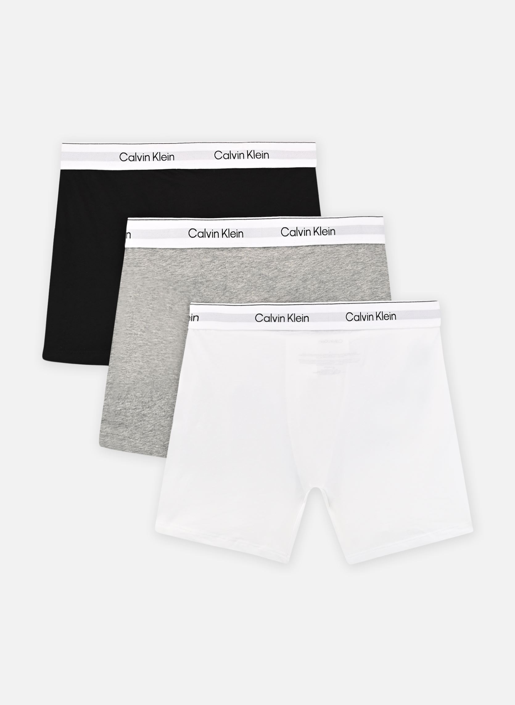 Pantalons Boxer Brief 3Pk LV00NB4394 homme noir Calvin Klein Pantalons Boxer Brief 3Pk LV00NB4394 homme noir MULTI