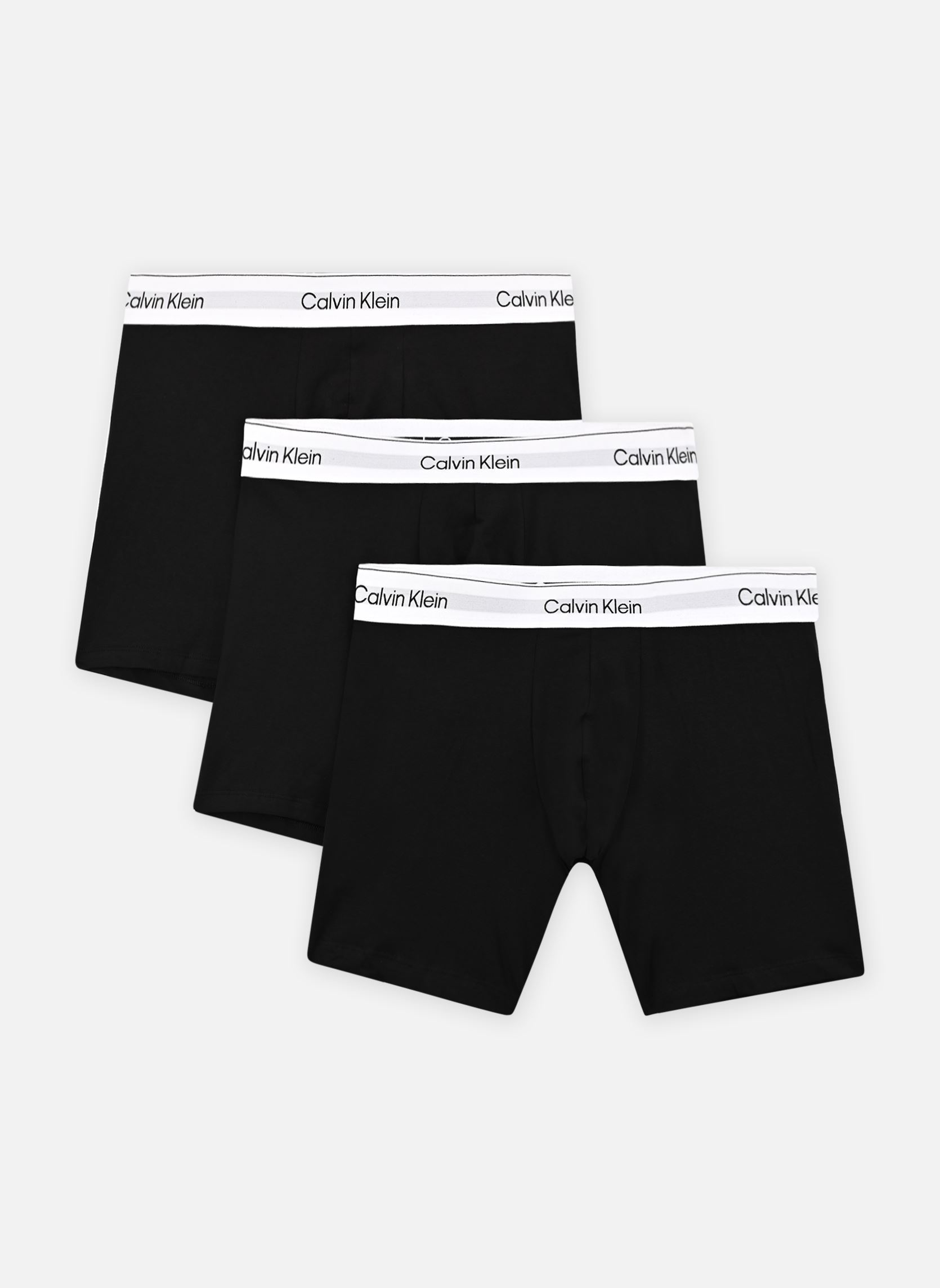 Pantalons Boxer Brief 3Pk LV00NB4394 homme noir Calvin Klein Pantalons Boxer Brief 3Pk LV00NB4394 homme noir BLACK