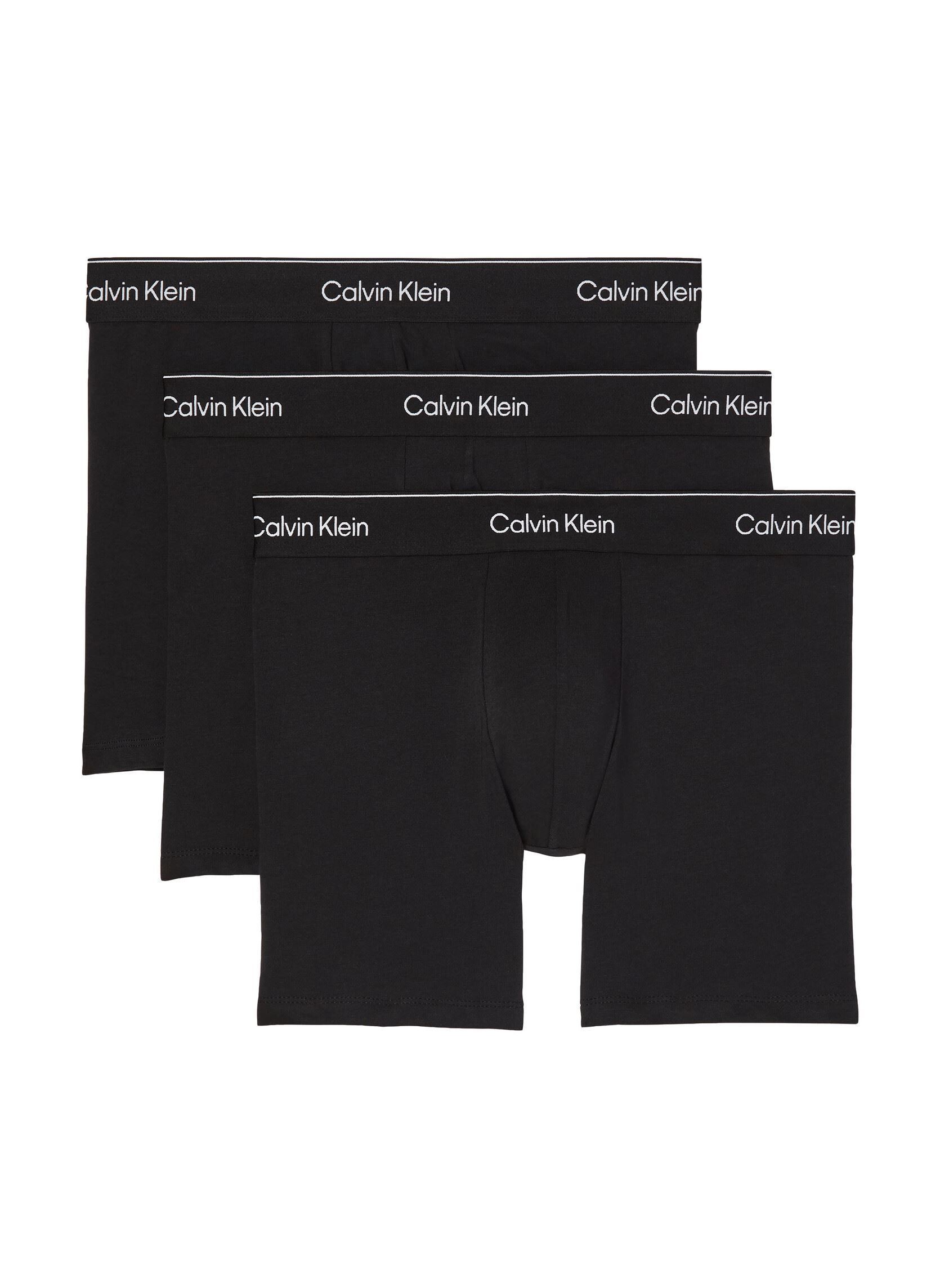 Pantalons Boxer Brief 3Pk LV00NB4394 homme noir Calvin Klein Pantalons Boxer Brief 3Pk LV00NB4394 homme noir BLACK W/ DTM WB