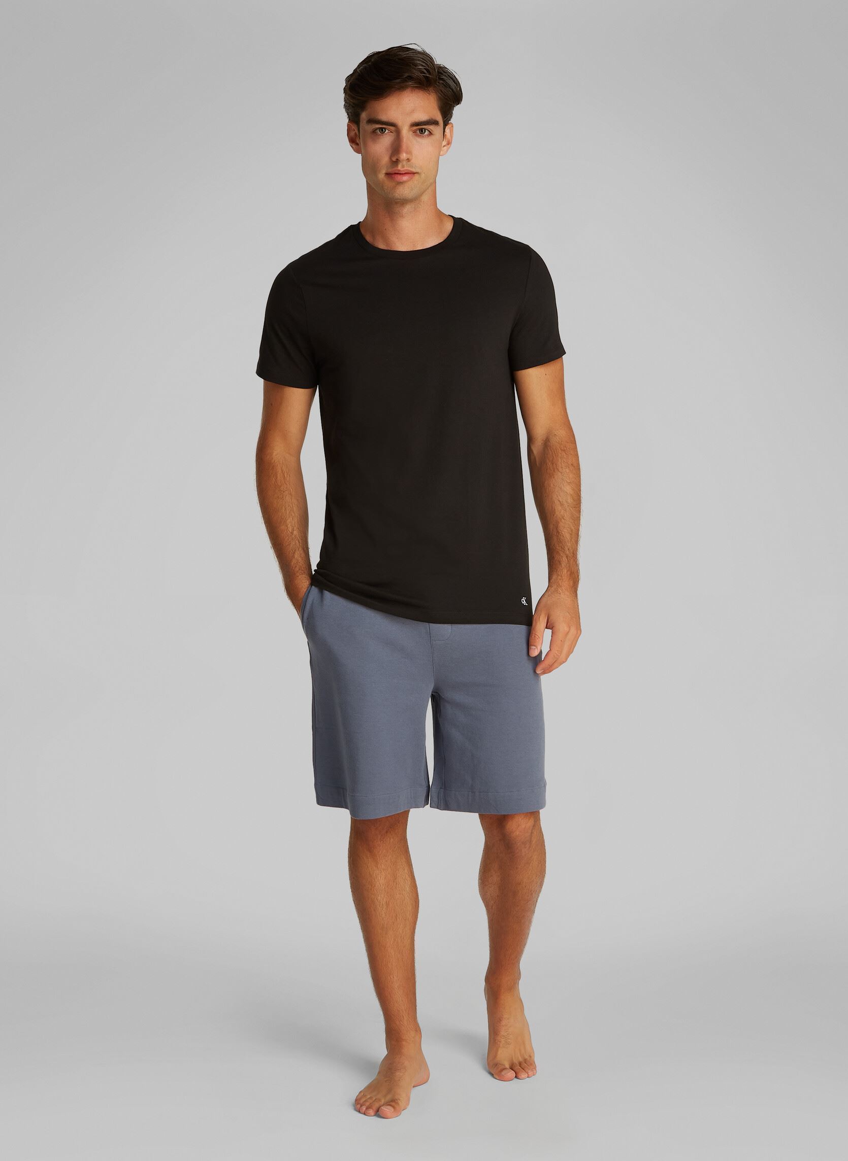Tee-shirts manches courtes S/S Crew Neck 3Pk LV00NB4051 homme noir Calvin Klein Tee-shirts manches courtes S/S Crew Neck 3Pk LV00NB4051 homme noir Multi
