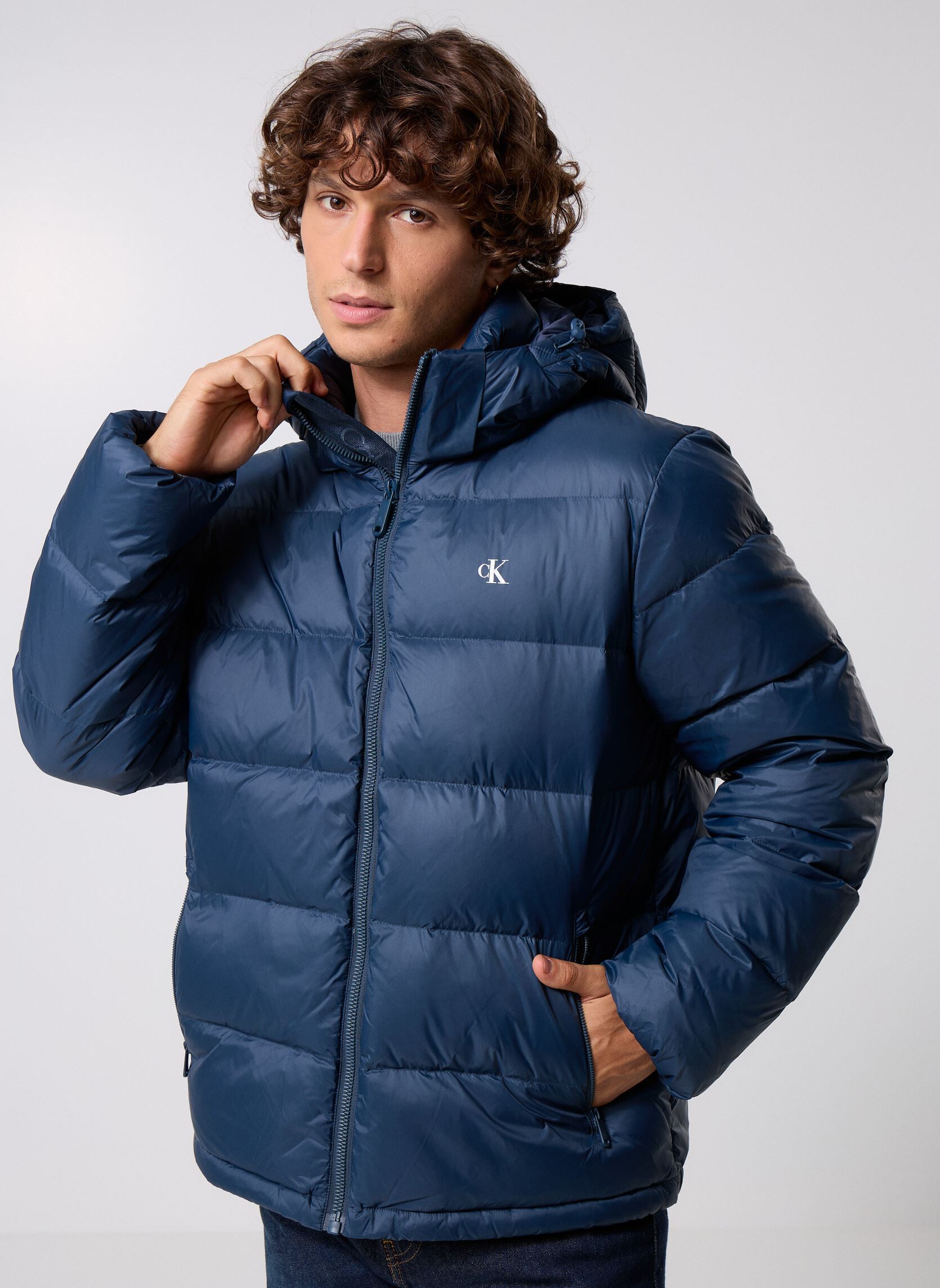 Vêtements Calvin Klein Jeans Ls Nylon Zip Off Hoo LV04RC518G pour Accessoires - vue 6