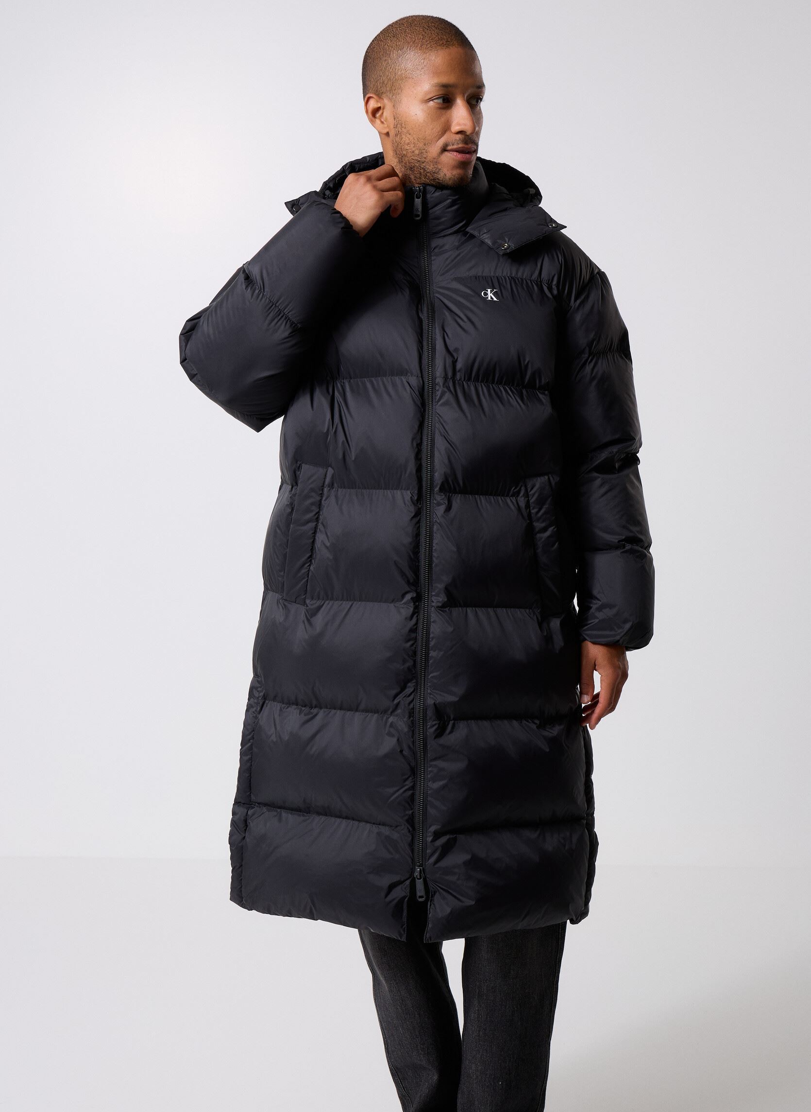 Vêtements Calvin Klein Jeans Ls Long Length Hoode LV04RD518G pour Accessoires - vue 2