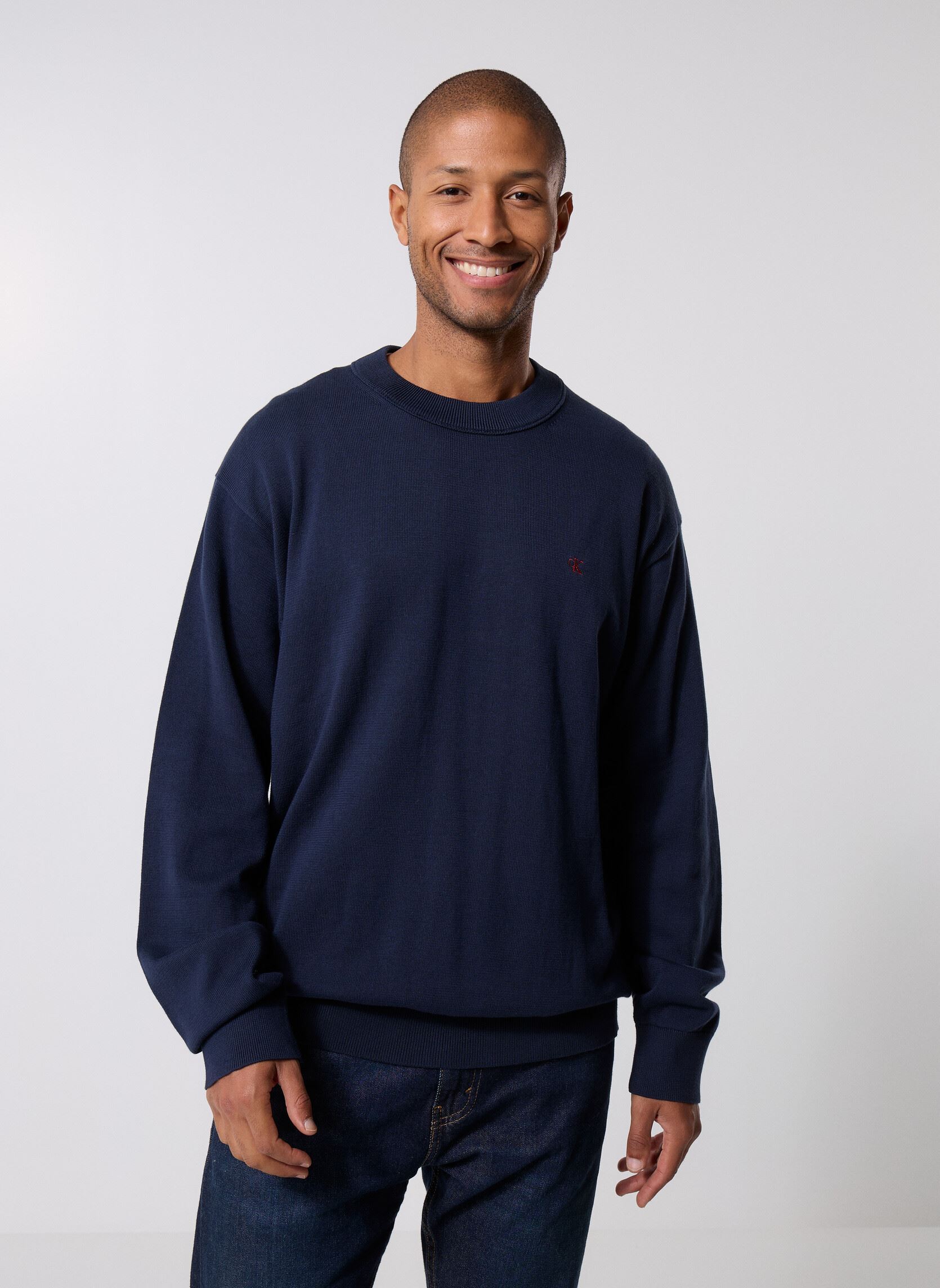 Vêtements Calvin Klein Jeans Eu Ls Cotton Relaxed LV04RC309G pour Accessoires