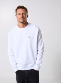 Sudaderas Ls Eu 350Terry Badge LV04RC273G hombre blanco Calvin Klein Jeans Sudaderas Ls Eu 350Terry Badge LV04RC273G hombre blanco WHITE