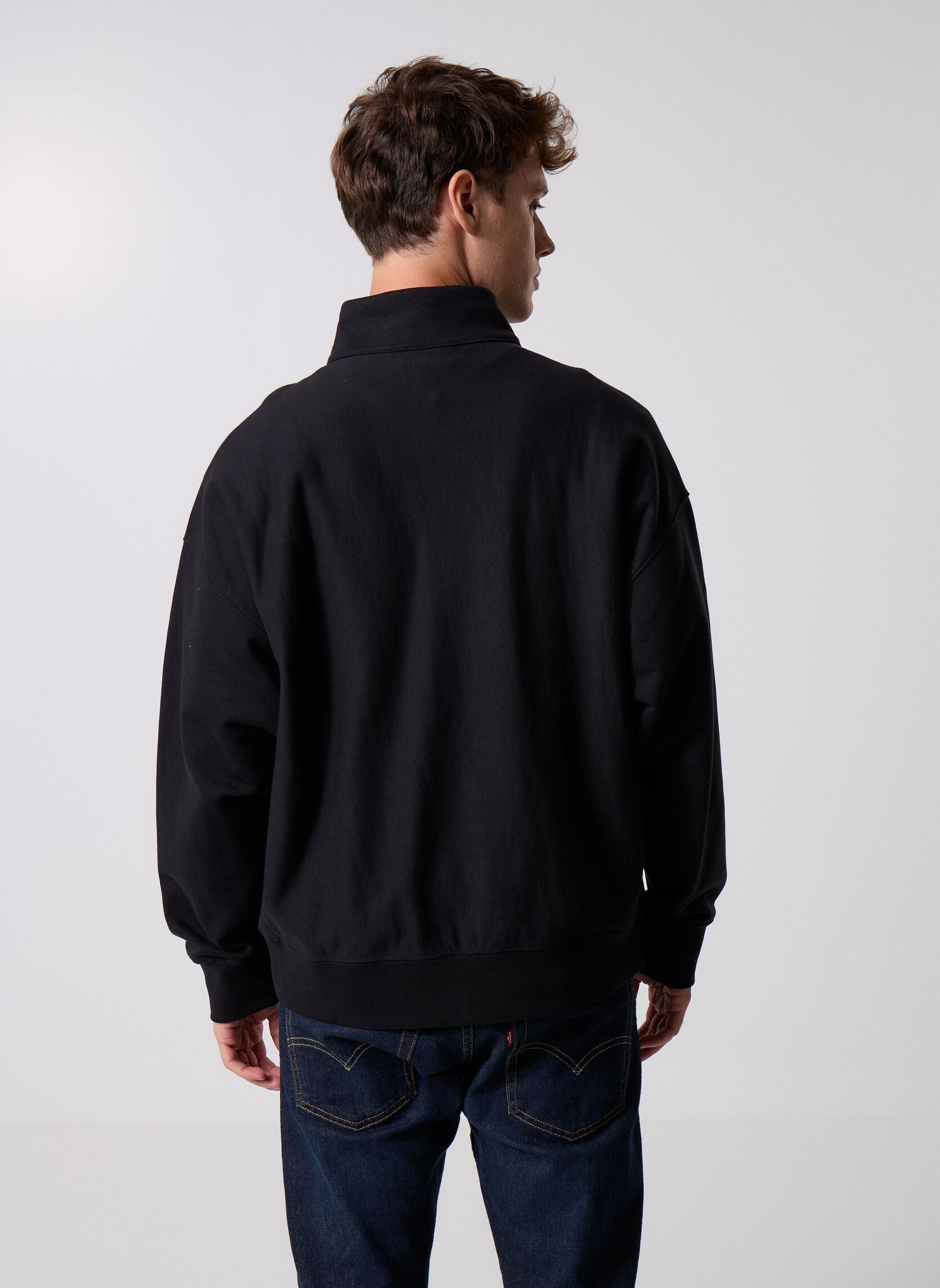 Sweats Ls Premium Terry Mic LV04RD236G homme noir Calvin Klein Jeans Sweats Ls Premium Terry Mic LV04RD236G homme noir BLACK