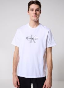 Kurzarm-T-Shirts Ss Hero Monologo Tee LV04RB862G herren schwarz