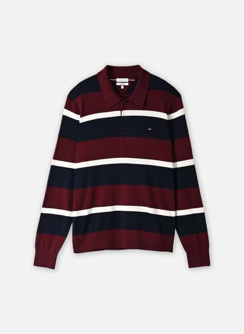 Tommy Hilfiger Pulls Pima Org Ctn Cashmer MW0MW36519 homme bordeaux