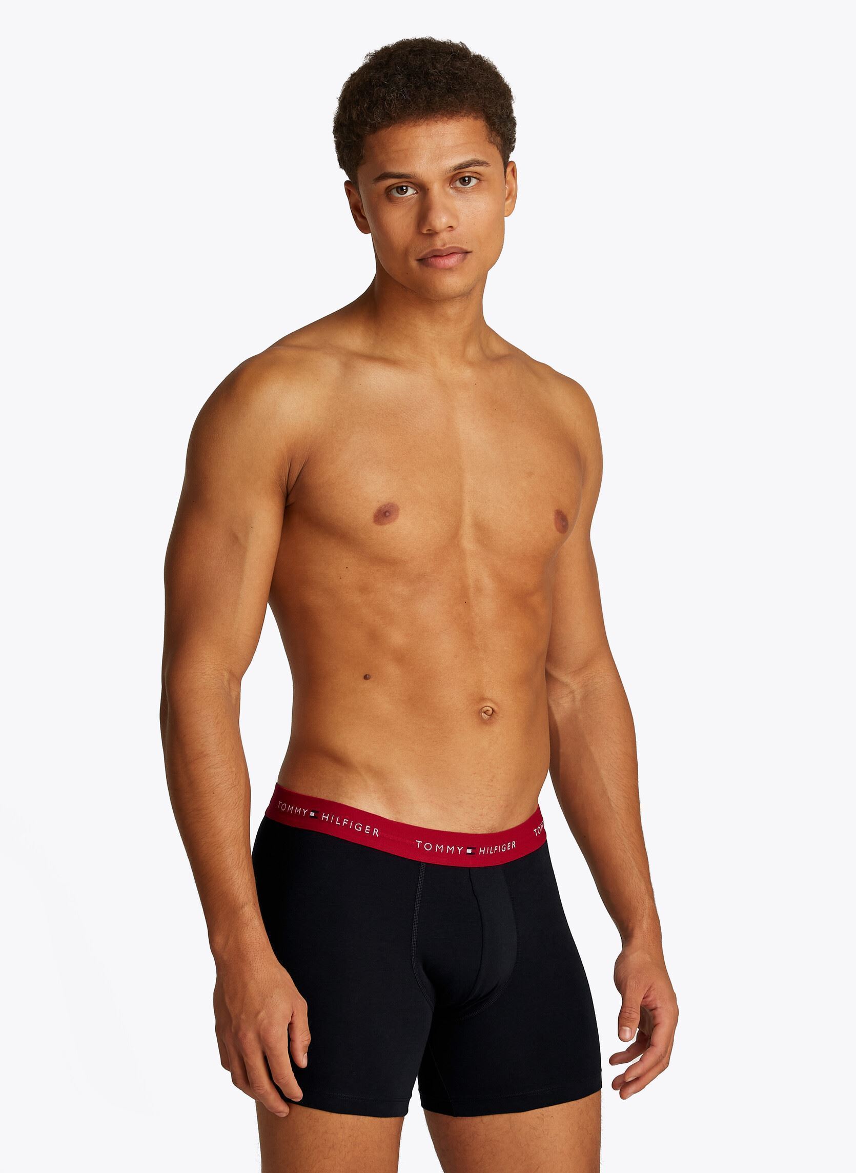 Caleçons 3P Boxer Brief Wb UM0UM02765 homme blanc Tommy Hilfiger Caleçons 3P Boxer Brief Wb UM0UM02765 homme blanc White