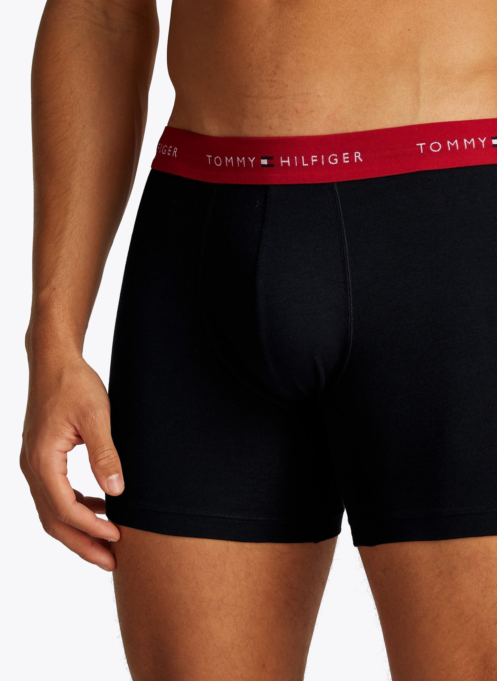 Caleçons 3P Boxer Brief Wb UM0UM02765 homme blanc Tommy Hilfiger Caleçons 3P Boxer Brief Wb UM0UM02765 homme blanc White