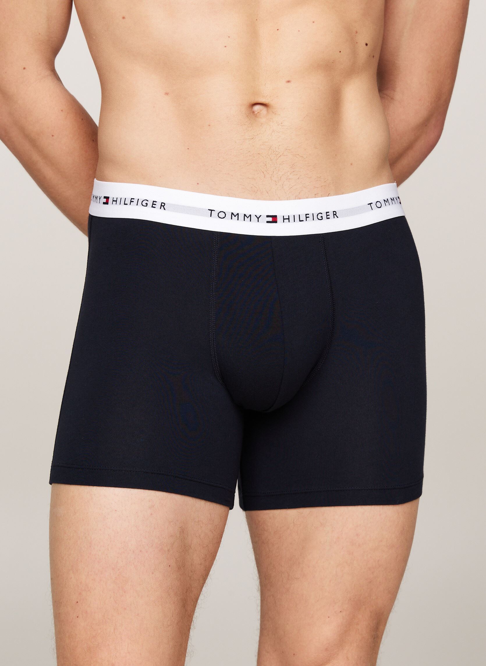 Caleçons 3P Boxer Brief Wb UM0UM02765 homme blanc Tommy Hilfiger Caleçons 3P Boxer Brief Wb UM0UM02765 homme blanc White