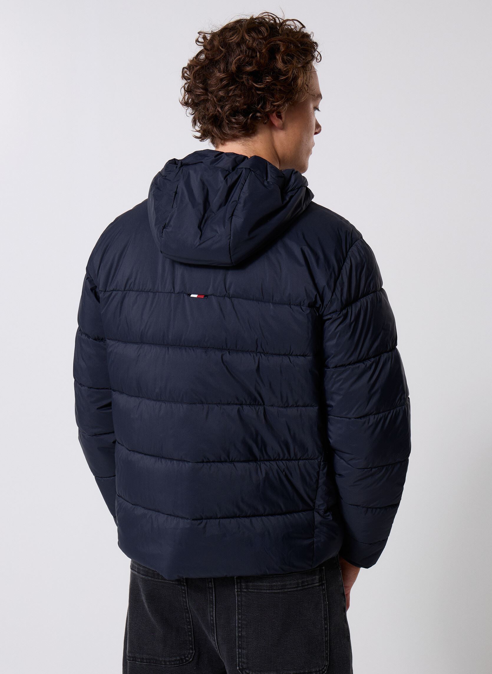 Daunenjacken Mid Weight Hooded Ja MW0MW41983 herren blau Tommy Hilfiger Daunenjacken Mid Weight Hooded Ja MW0MW41983 herren blau BLUE