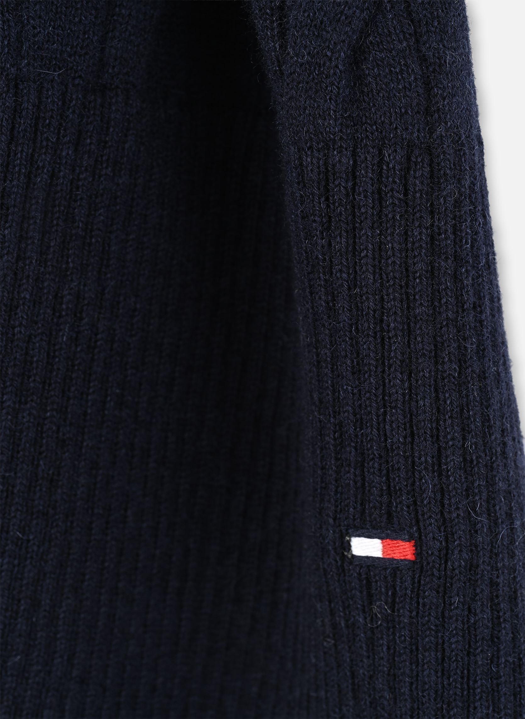 Sjaals Th Flag Cable Knit S AM0AM13596 heren blauw Tommy Hilfiger Sjaals Th Flag Cable Knit S AM0AM13596 heren blauw BLUE