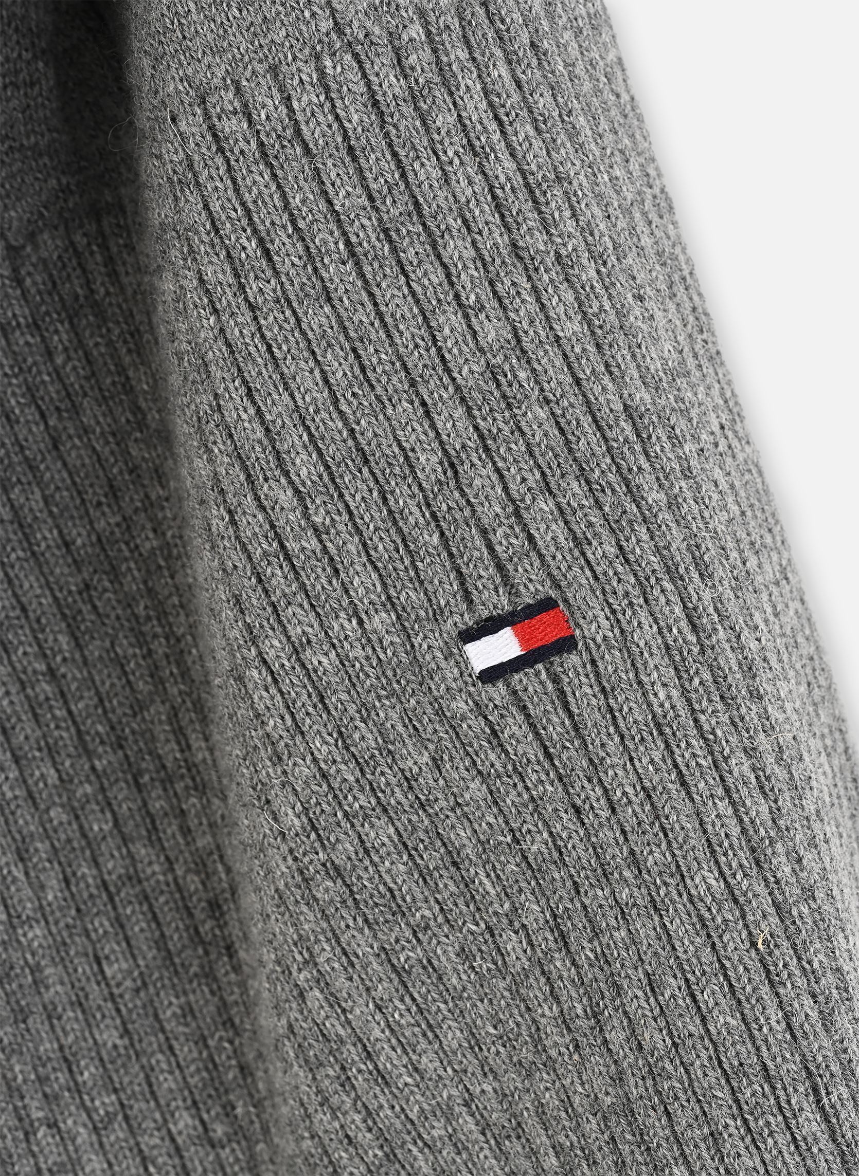 Sjaals Th Flag Cable Knit S AM0AM13596 heren grijs Tommy Hilfiger Sjaals Th Flag Cable Knit S AM0AM13596 heren grijs GREY