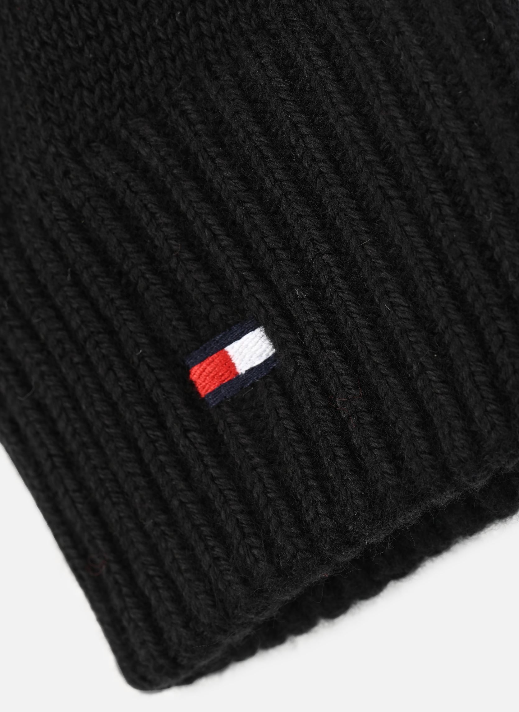 Handschuhe Essentials Flag Glov AM0AM12845 herren schwarz Tommy Hilfiger Handschuhe Essentials Flag Glov AM0AM12845 herren schwarz BLACK