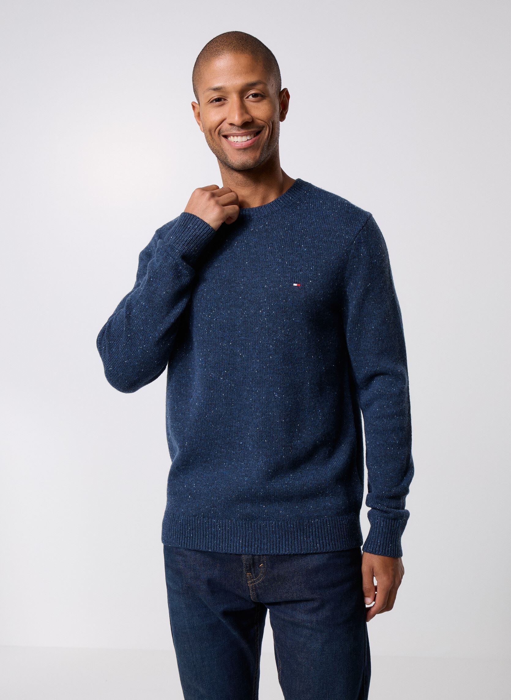 Pull Tommy Hilfiger Lambswool Blend Done EU - vue 1