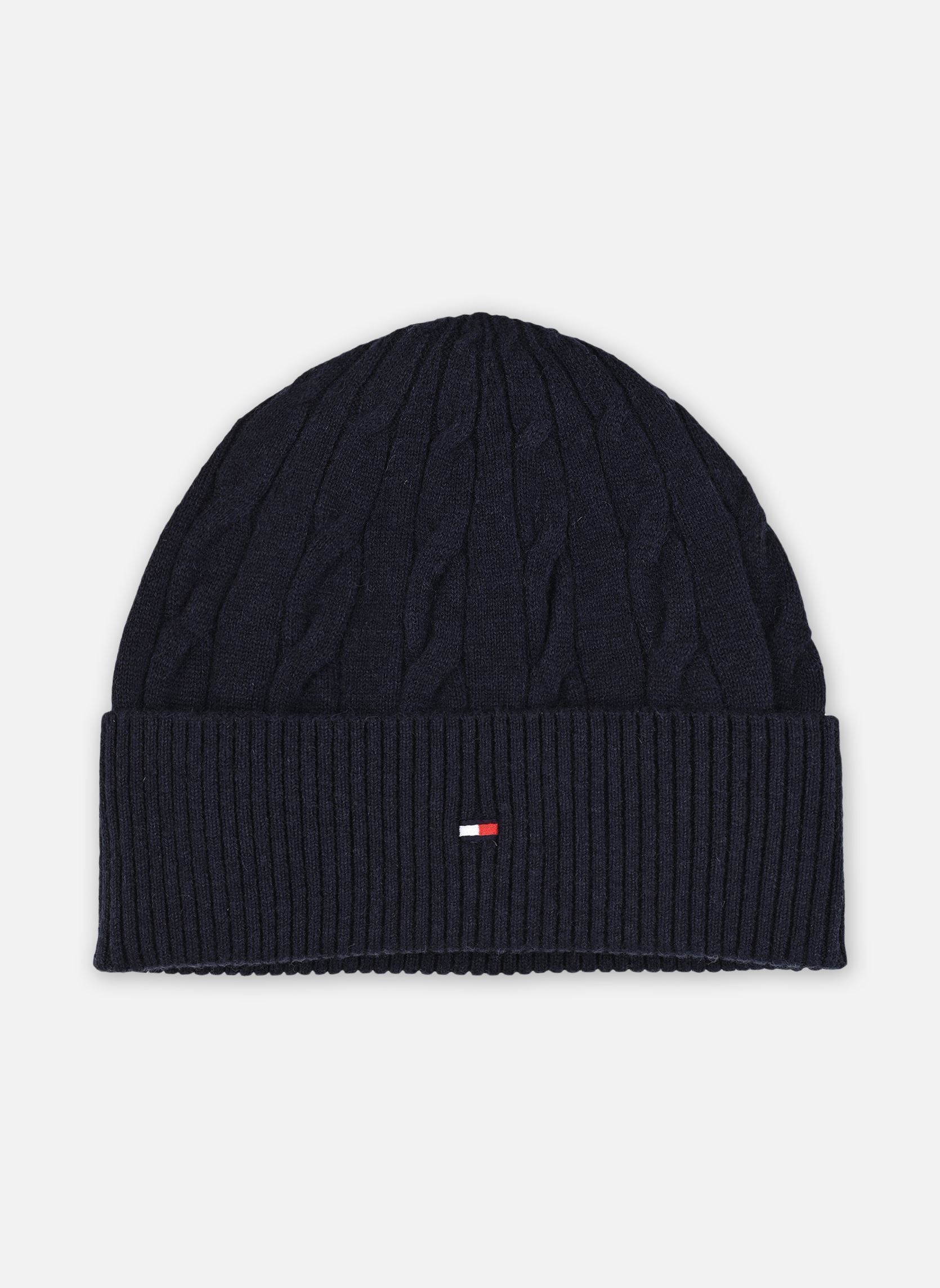 Bonnets Tommy Hilfiger Th Flag Cable Knit B AM0AM13588 pour Homme - vue 2