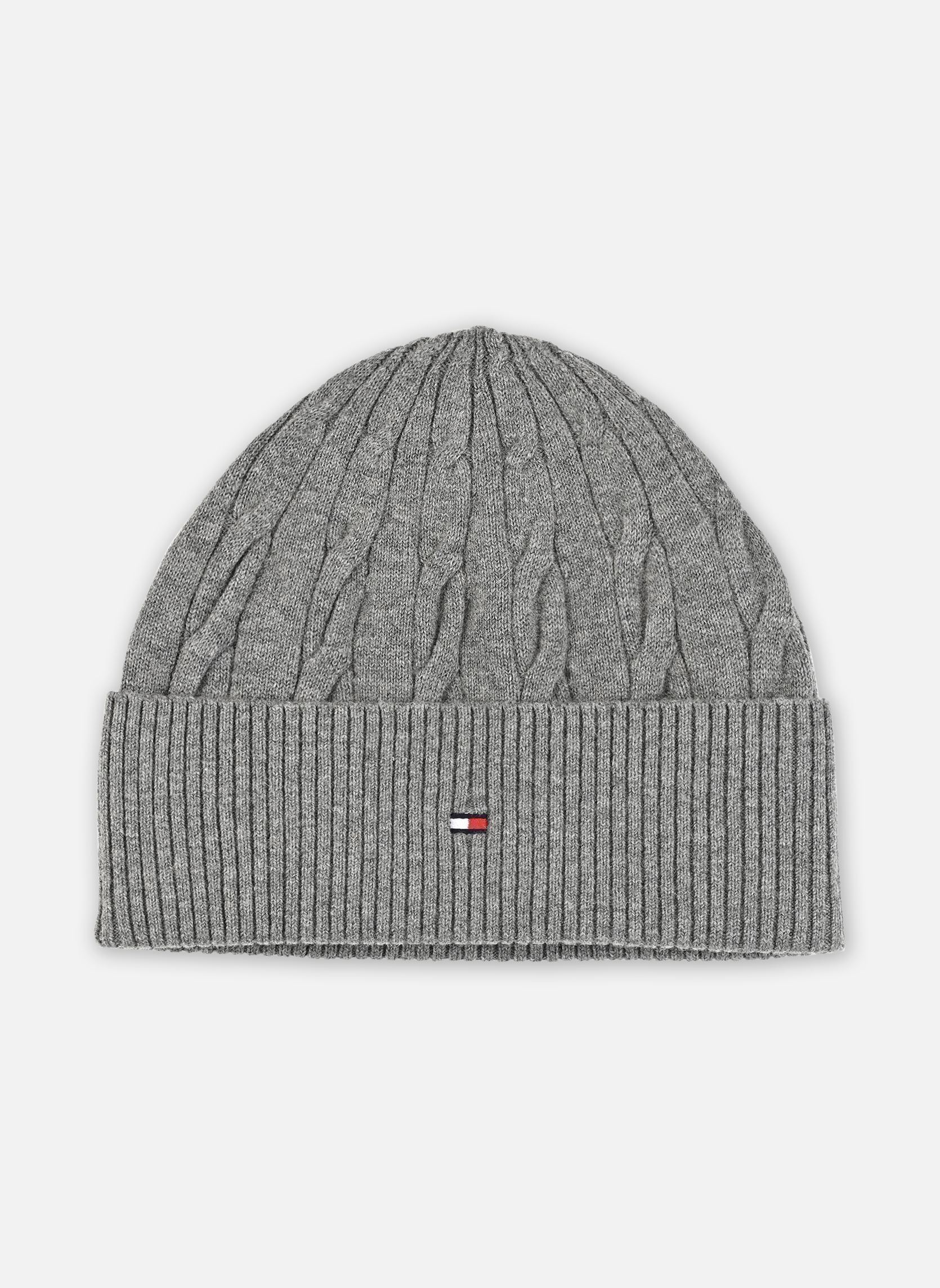 Bonnets Tommy Hilfiger Th Flag Cable Knit B AM0AM13588 pour Homme