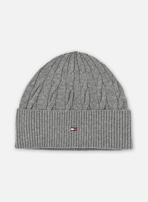 Tommy Hilfiger Mutsen Th Flag Cable Knit B AM0AM13588 heren grijs