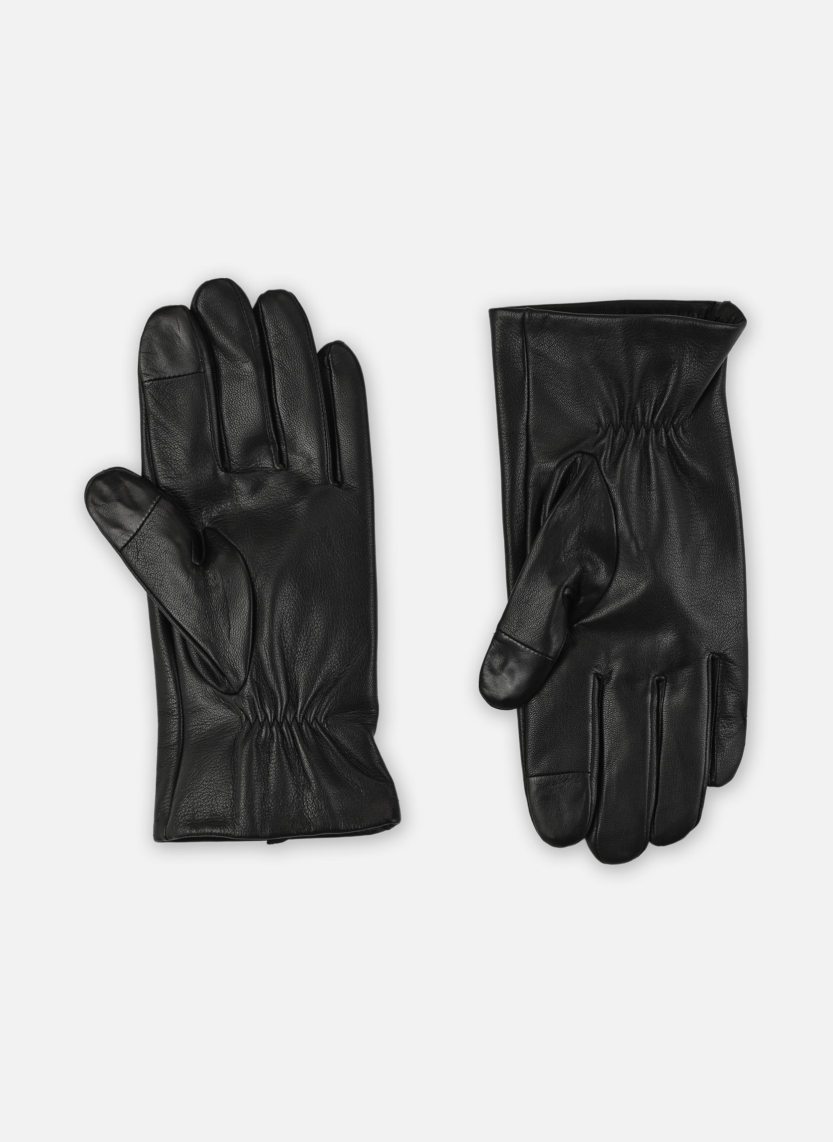 Handschoenen Th Flag Leather Glov AM0AM13808 heren zwart Tommy Hilfiger Handschoenen Th Flag Leather Glov AM0AM13808 heren zwart BLACK