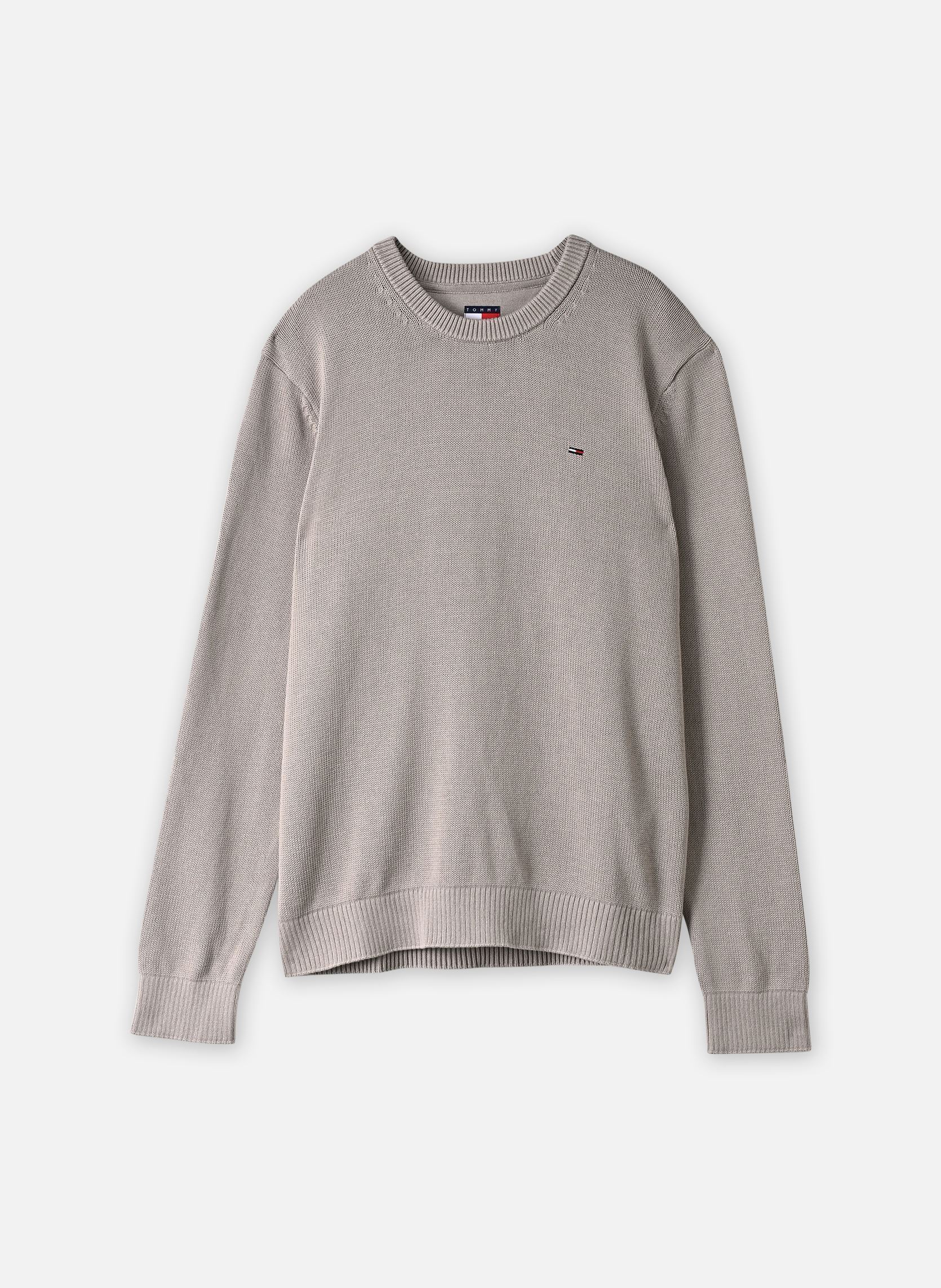 Pullover Tjm Slim Ess Sweater DM0DM21787 herren beige Tommy Jeans Pullover Tjm Slim Ess Sweater DM0DM21787 herren beige LIMESTONE DUST