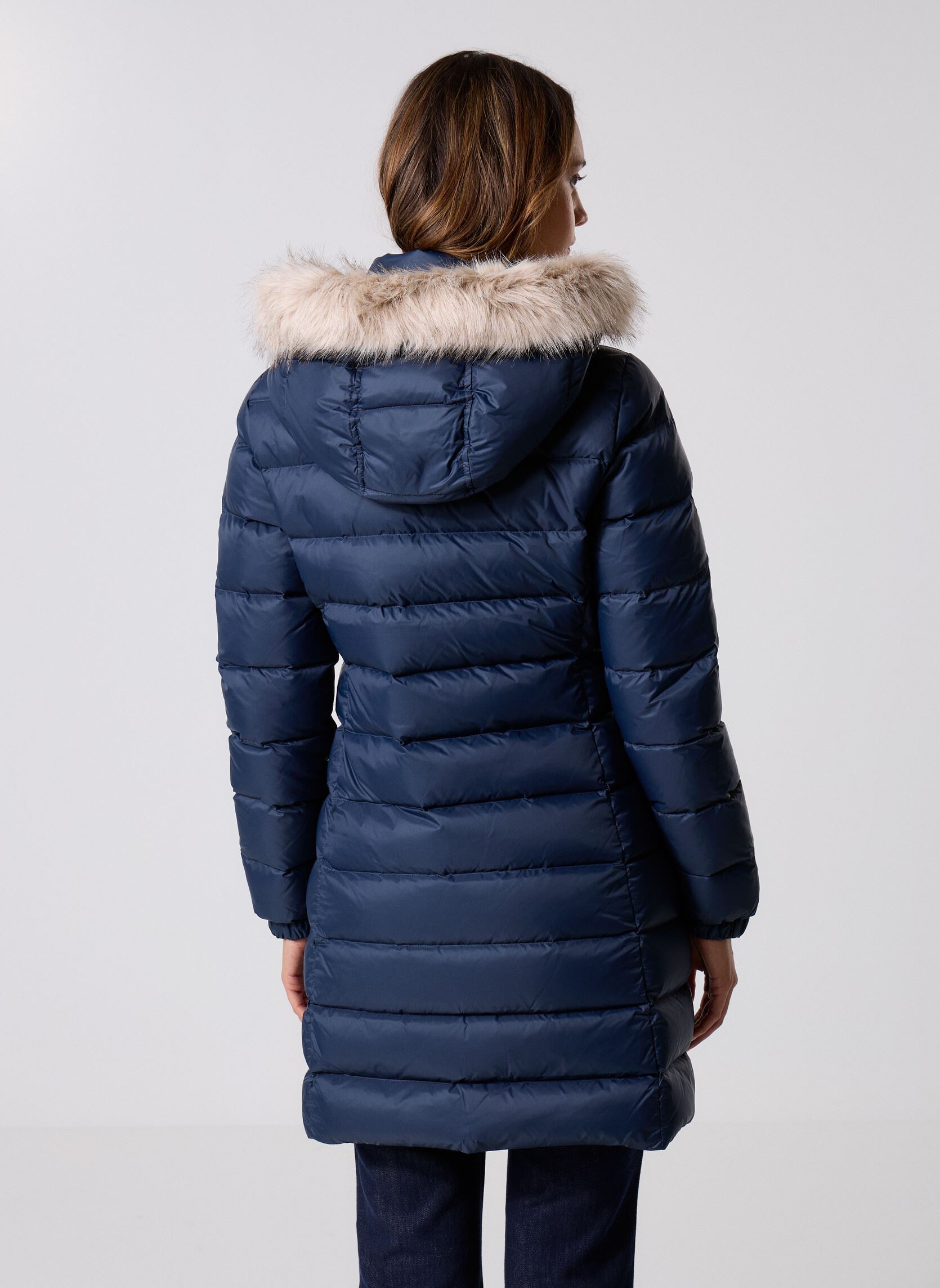 Doudounes Tjw Essential Hooded DW0DW18864 homme bleu Tommy Jeans Doudounes Tjw Essential Hooded DW0DW18864 homme bleu BLUE