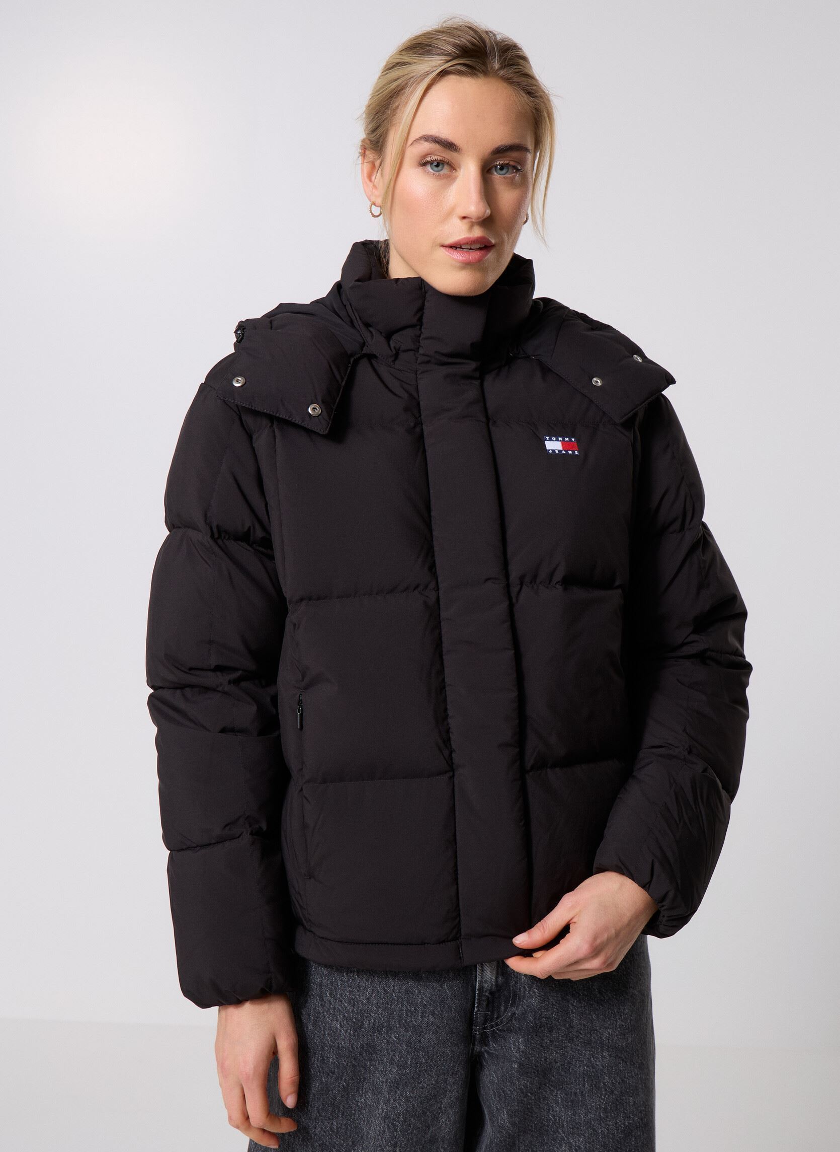 Vêtements Tommy Jeans Tjw Alaska Grid Down DW0DW21623 pour Accessoires - vue 2