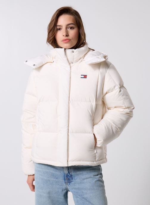 Tommy Jeans Gewatteerde jassen Tjw Alaska Grid Down DW0DW21623 dames wit