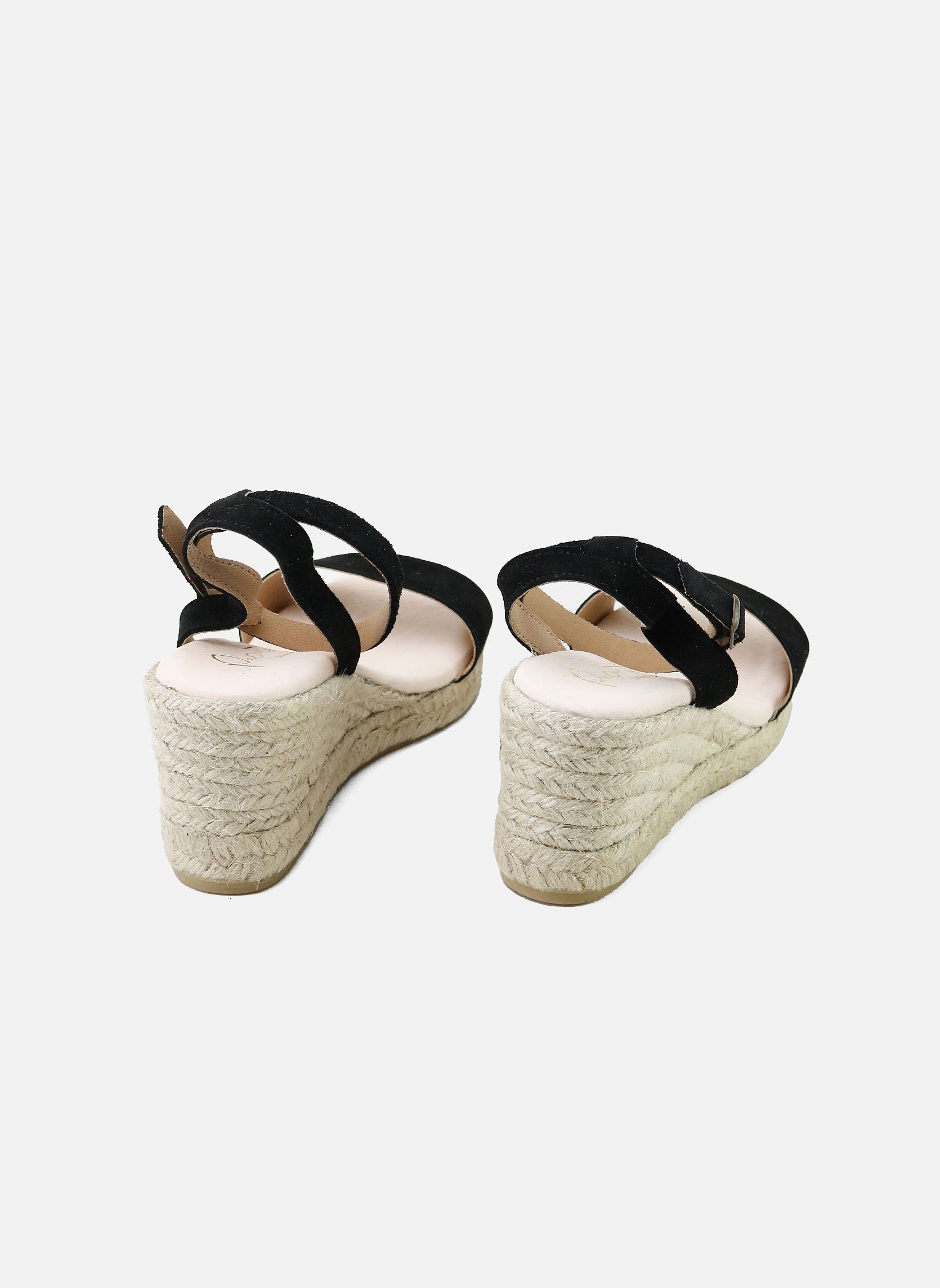 Sandales Espadrilles AL47605-ANTE-NEGRO Negro femme noir Eli 1957 Sandales Espadrilles AL47605-ANTE-NEGRO Negro femme noir Noir