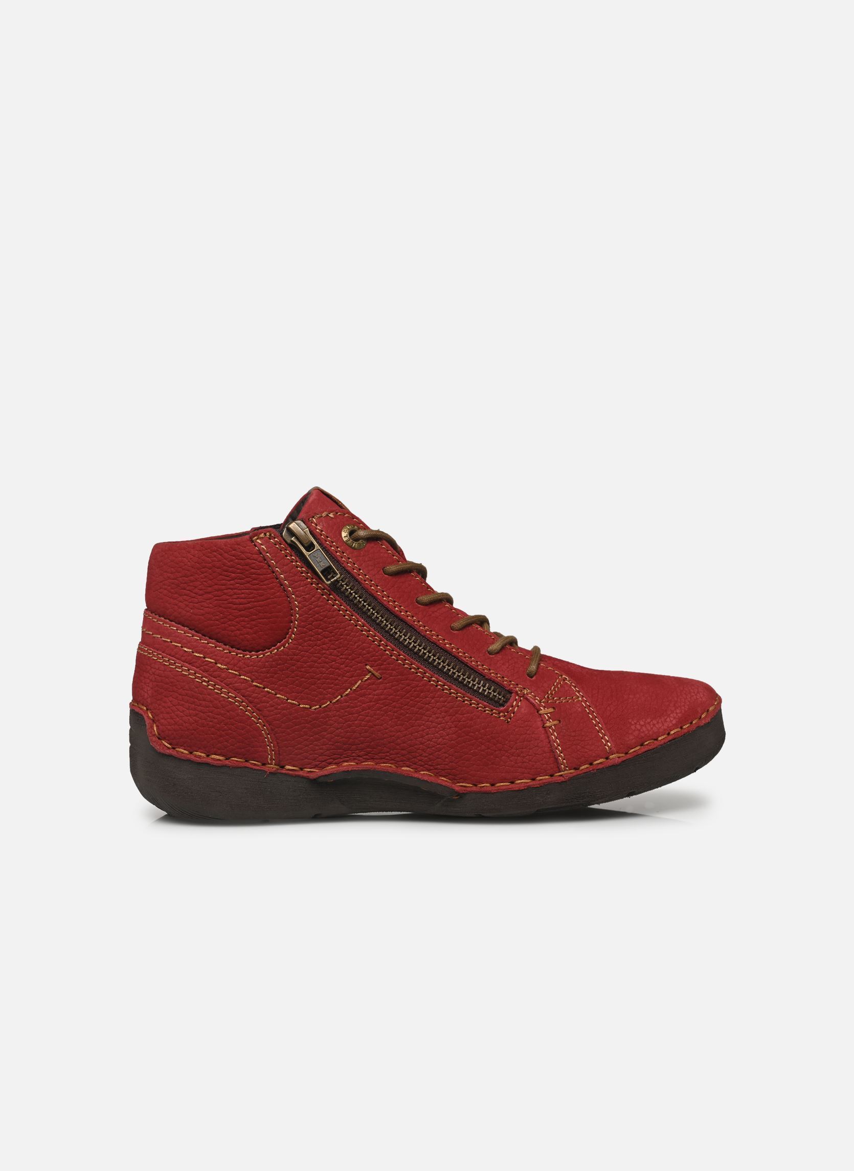 Bottines à lacets Fergey 67 femme rouge Josef Seibel Bottines à lacets Fergey 67 femme rouge RAT