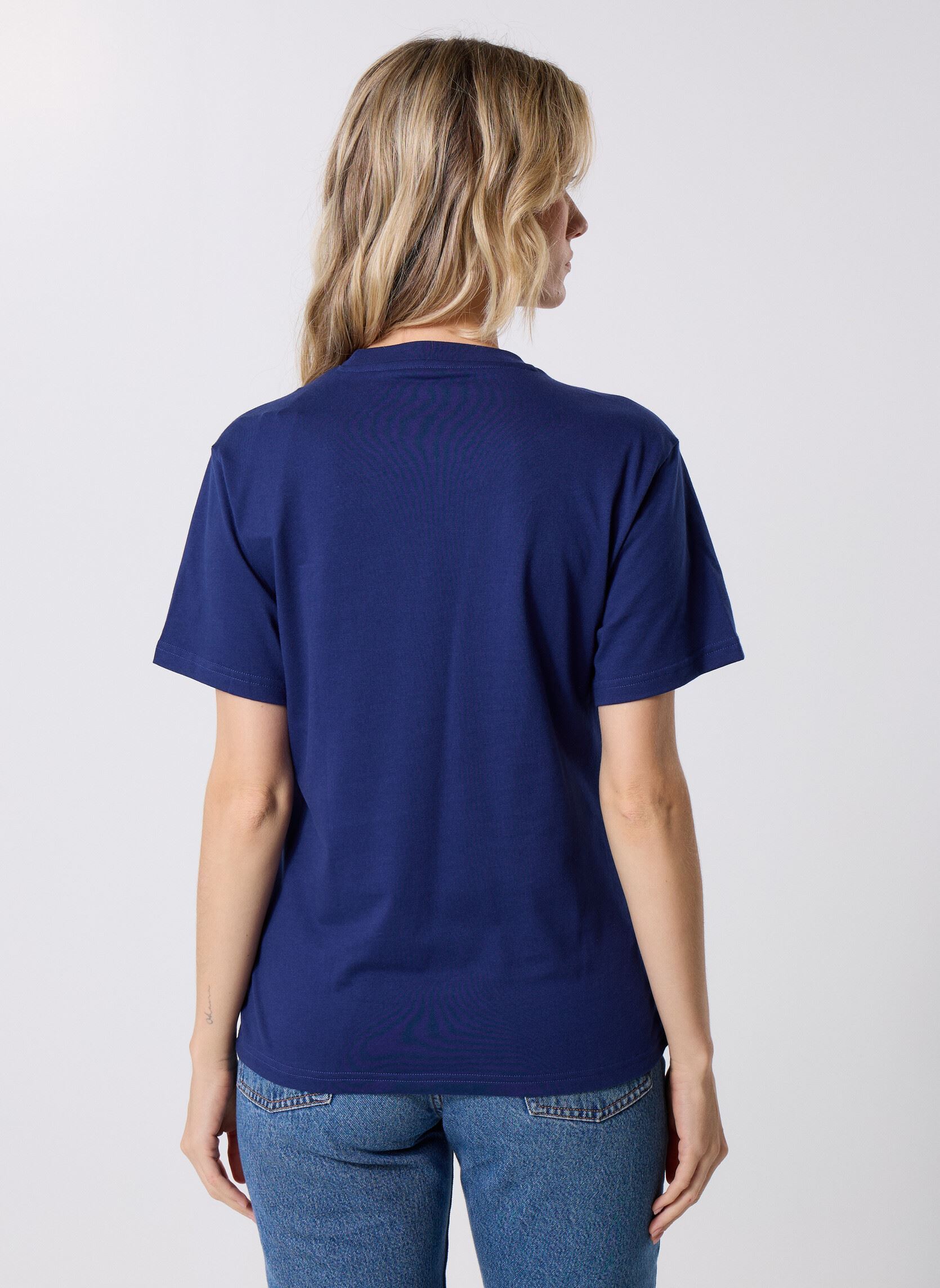 Camisetas de manga corta W SOFTS T 1 mujer azul adidas sportswear Camisetas de manga corta W SOFTS T 1 mujer azul DKBLUE