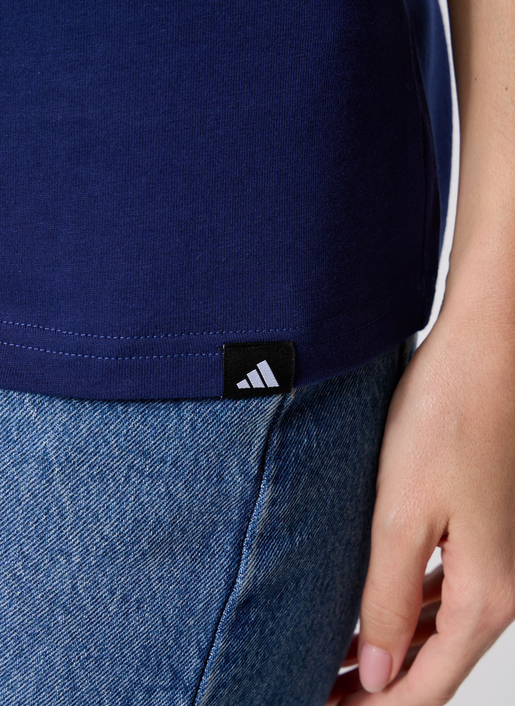Camisetas de manga corta W SOFTS T 1 mujer azul adidas sportswear Camisetas de manga corta W SOFTS T 1 mujer azul DKBLUE