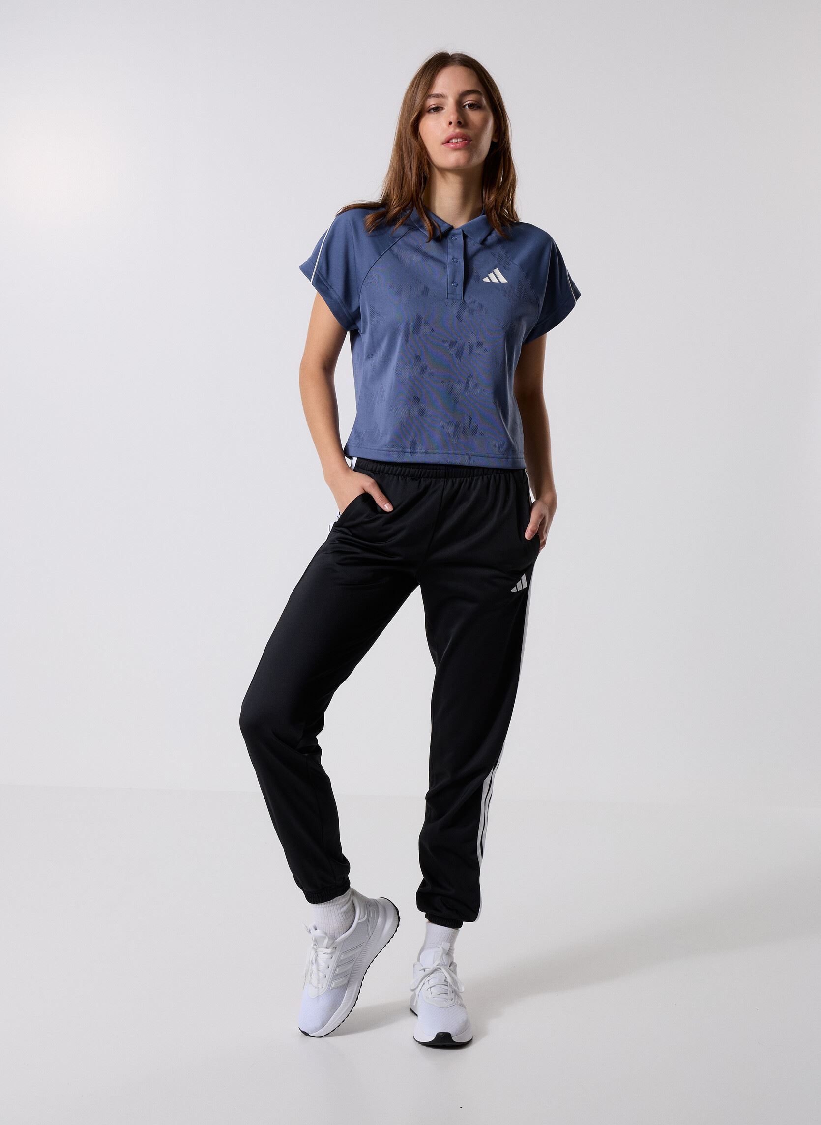 Jogginghosen W 3S TP TRIC damen schwarz adidas sportswear Jogginghosen W 3S TP TRIC damen schwarz BLACK/WHITE