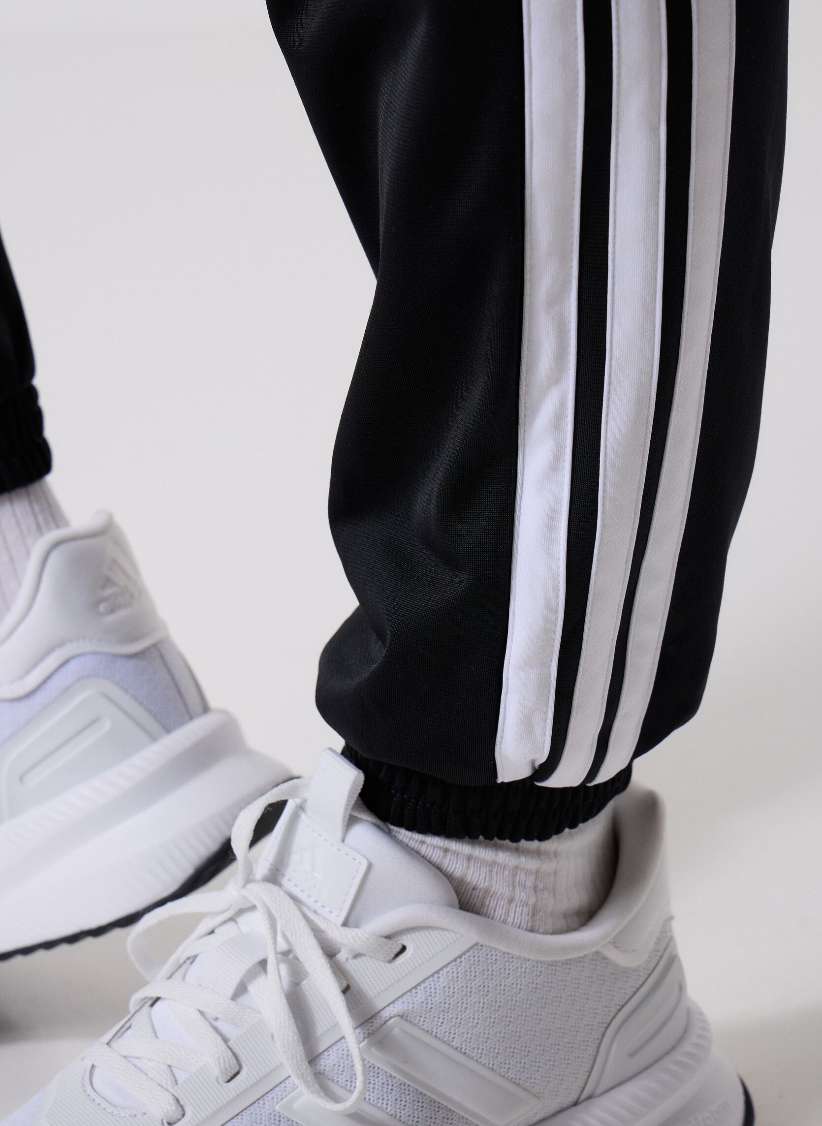 Jogginghosen W 3S TP TRIC damen schwarz adidas sportswear Jogginghosen W 3S TP TRIC damen schwarz BLACK/WHITE