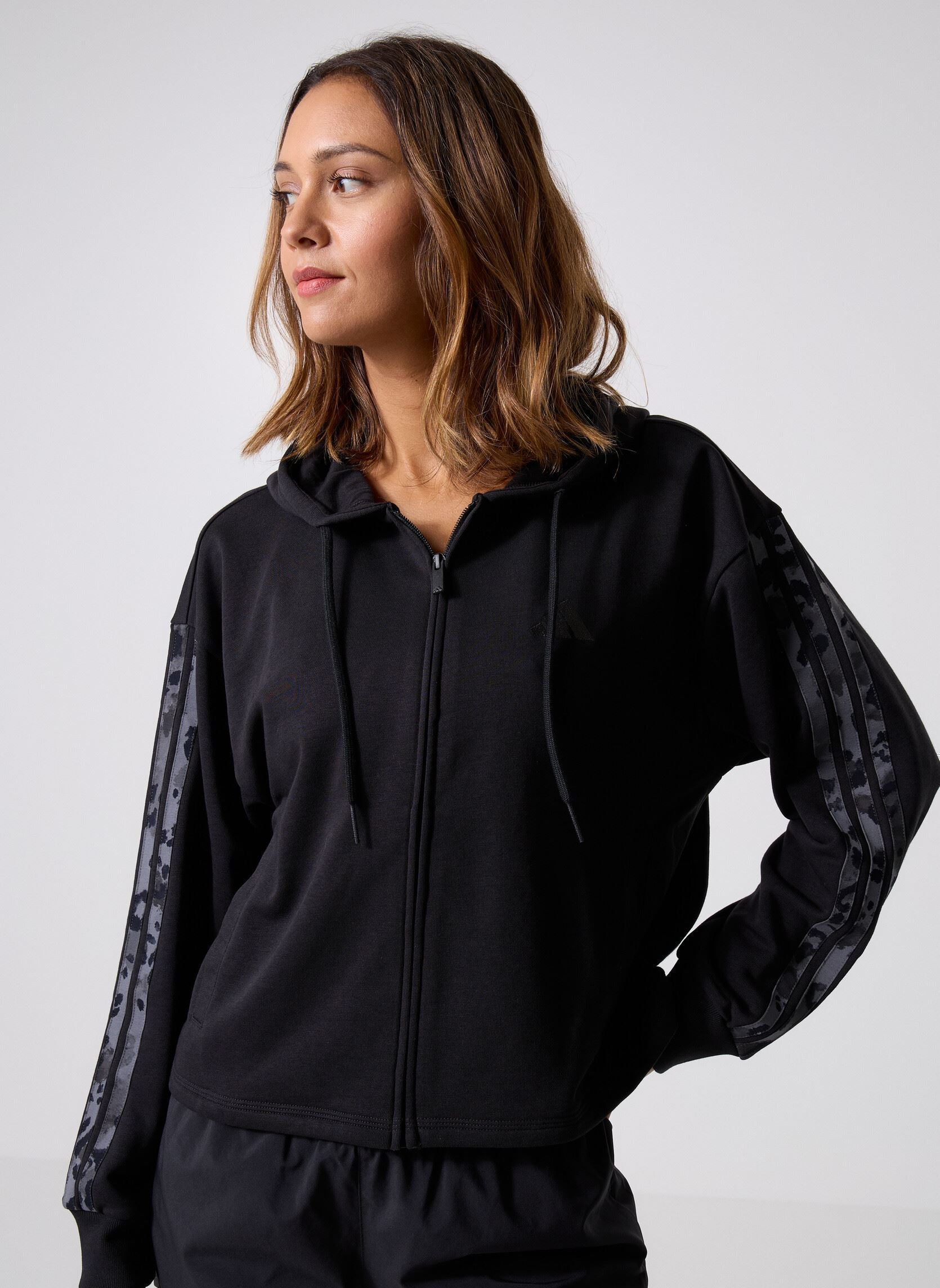 Vêtements adidas sportswear W AOP FT FZ pour Accessoires - vue 1