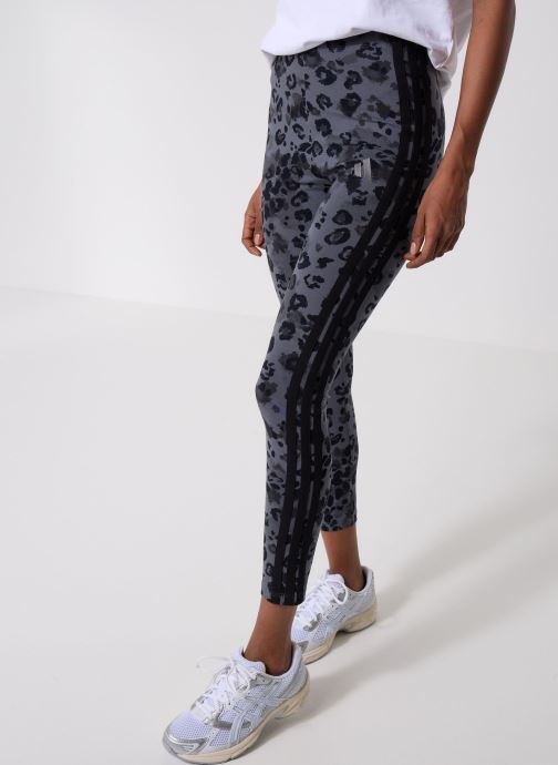 Gray Leaf,Women's Mid-rise Casual Leggings (AOP)