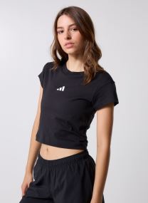 Tee-shirts manches courtes W FI SL BB TEE femme noir