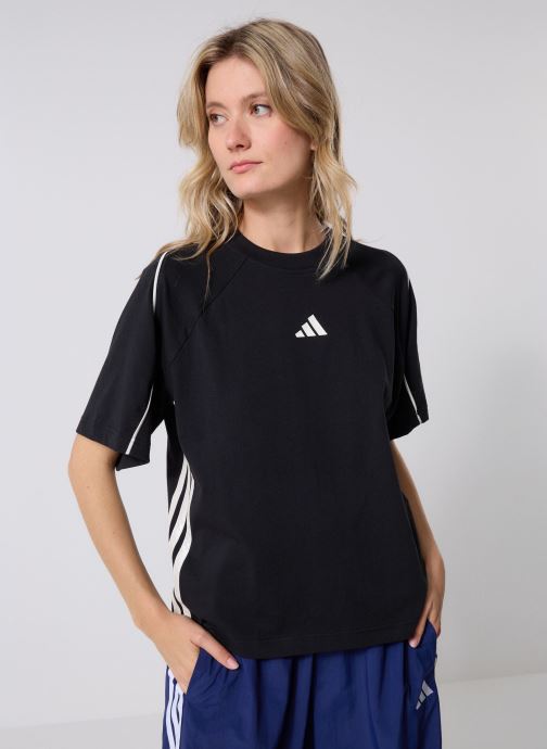 adidas sportswear T-shirts met korte mouwen W STADIUM TEE dames zwart