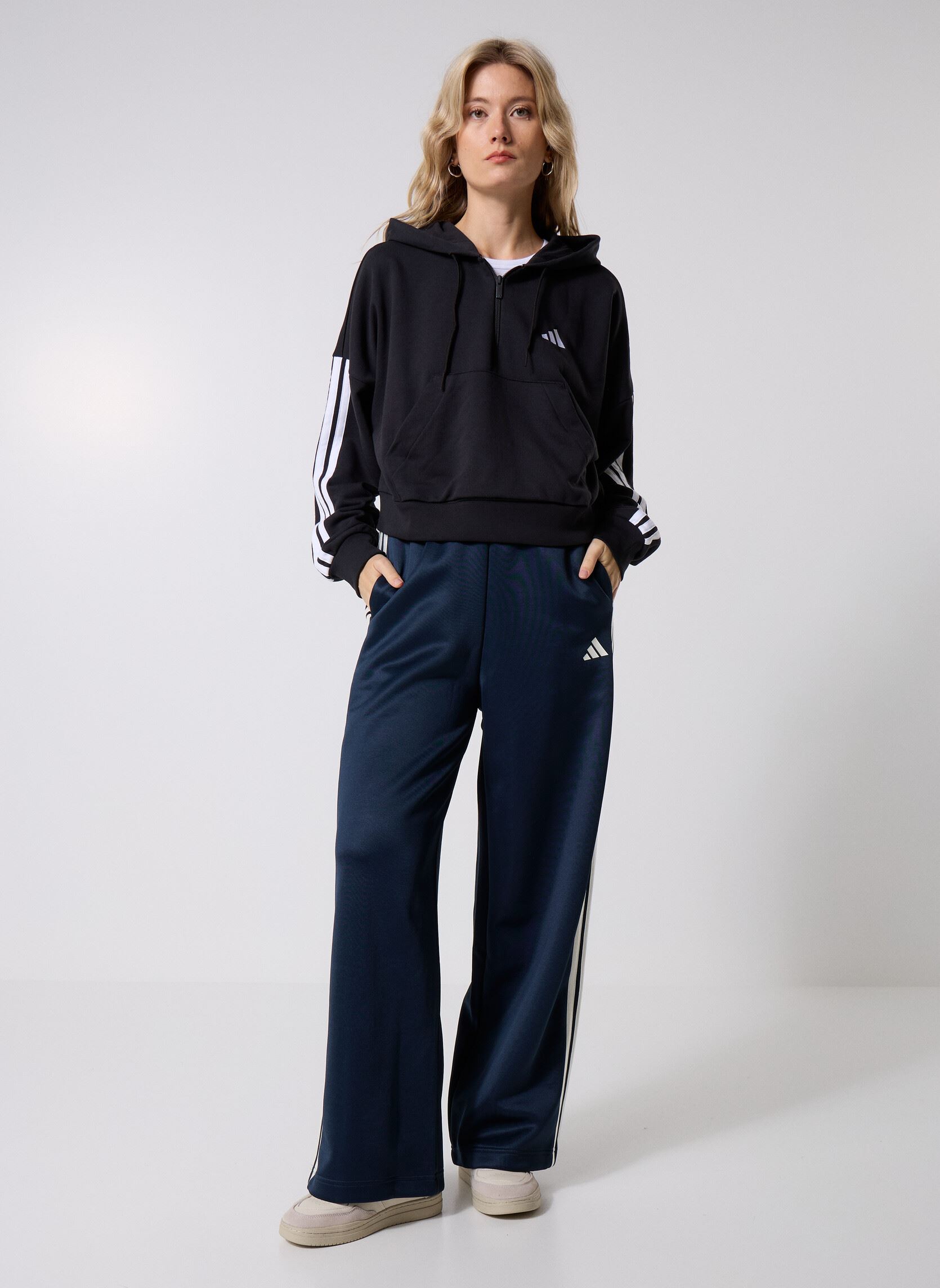 Trainingsbroeken W STADIUM TP dames blauw adidas sportswear Trainingsbroeken W STADIUM TP dames blauw Aurink/Owhite