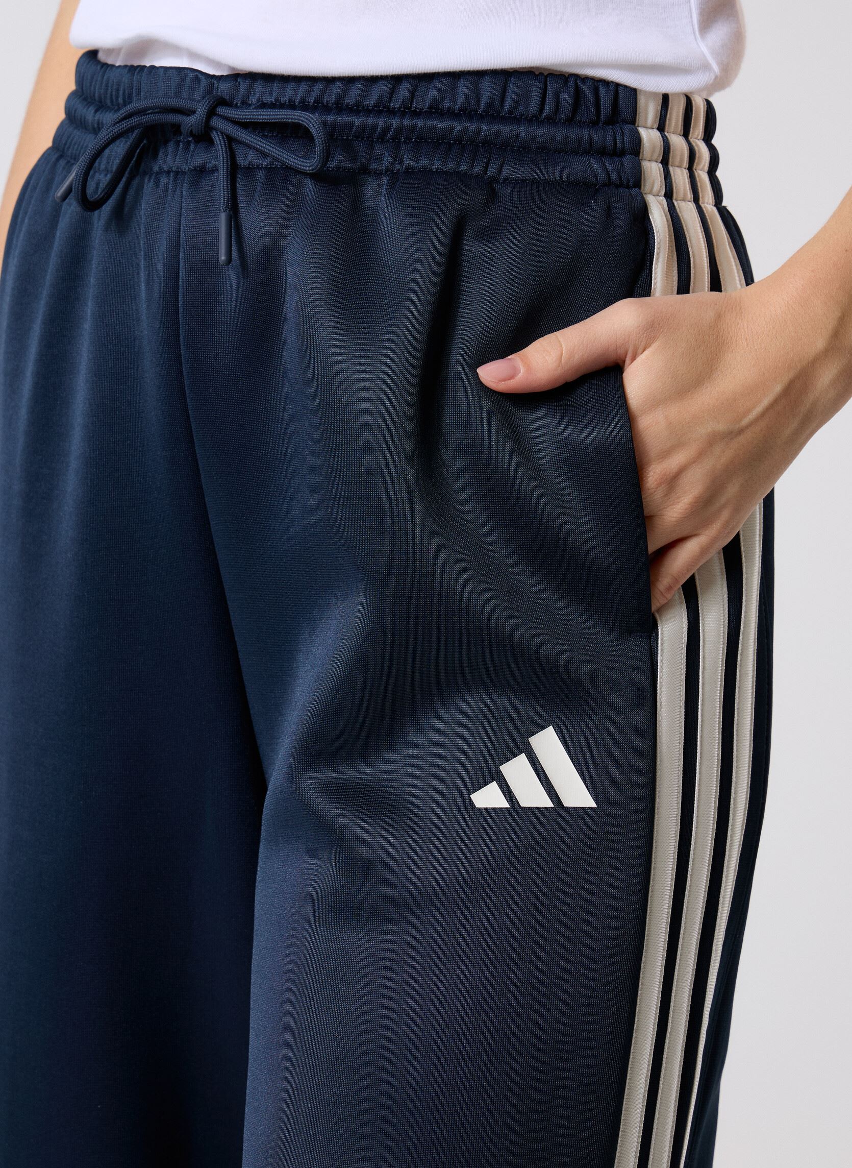 Trainingsbroeken W STADIUM TP dames blauw adidas sportswear Trainingsbroeken W STADIUM TP dames blauw Aurink/Owhite