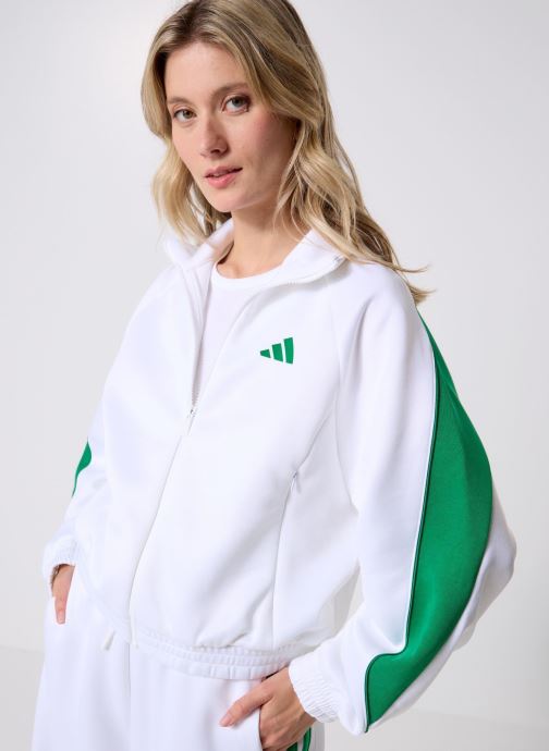 adidas sportswear Sweats zippés W STADIUM TT femme blanc